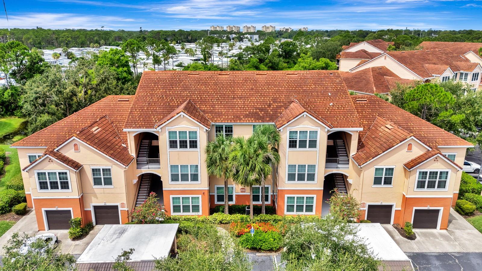 Unbeatable Value!" Act fast before it's gone! "Low taxes! The monthly fee covers water, sewer, trash, basic cable, exterior maintenance, grounds care, and amenities, making a TRULY LOW-maintenance living. This Charming one-bedroom unit with a private screened lanai! Enjoy lake view throughout the unit! Fantastic Location! Bella Villino community is a luxury community where you'll enjoy relaxing on a heated pool and A workout fitness center, tennis courts, an indoor racquetball and basketball court, a clubhouse with a business center, lakeside walking trail, pet stations and also a car wash station. Kitchen has granite countertops, breakfast bar, dining area, a good size family room leads to the balcony! Master suite with dual closets and a private en-suite bath. Also, inside the unit a full-sized washer/dryer. A covered Carport detached reserved space and additional guest parking. It is conveniently minutes to Sarasota Memorial Hospital, downtown Sarasota, Sarasota-Bradenton International Airport, and an abundance of shopping!  Bella Villino community is minutes away from the beautiful beaches of Siesta Key. it makes a lot of sense to stop renting and be an owner! It is Vacant and Ready for move-in, call the realtor to see IT!