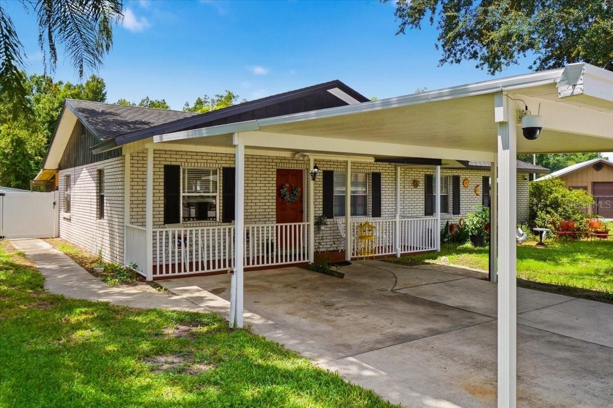 Beautifully Updated 3-Bedroom + Office Home on a Quiet Cul-de-Sac Near Lake Sears. 
Welcome to 156 Manseau Drive, a beautifully maintained 3-bedroom, 2-bath home with a dedicated office/bonus room, ideally situated on a peaceful cul-de-sac in Winter Haven and just moments from a nearby lake.
Offering 1,323 square feet of thoughtfully designed living space, this move-in-ready home combines style, comfort, and functionality. Inside, you'll find an open, light-filled floor plan featuring luxury vinyl plank flooring, a spacious living area, and a beautifully updated kitchen with stainless steel appliances, subway tile backsplash, and ample counter space.
The versatile office/bonus room provides the perfect space for working from home, a playroom, fitness room, or additional flex space to fit your needs. The spacious primary suite offers a private retreat with an updated en-suite bathroom, while two additional bedrooms provide comfort for family and guests. Step outside to the covered rear lanai and enjoy the large, fully fenced backyard ideal for entertaining, relaxing, or giving pets plenty of room to play. The property also includes two storage sheds, offering exceptional space for tools, lawn equipment, hobbies, or additional storage.
For added peace of mind, the home has been repiped, providing an important mechanical update that many buyers appreciate.
Conveniently located near shopping, dining, schools, medical facilities, and major roadways, this home offers the perfect combination of modern updates, flexible living space, and everyday convenience.