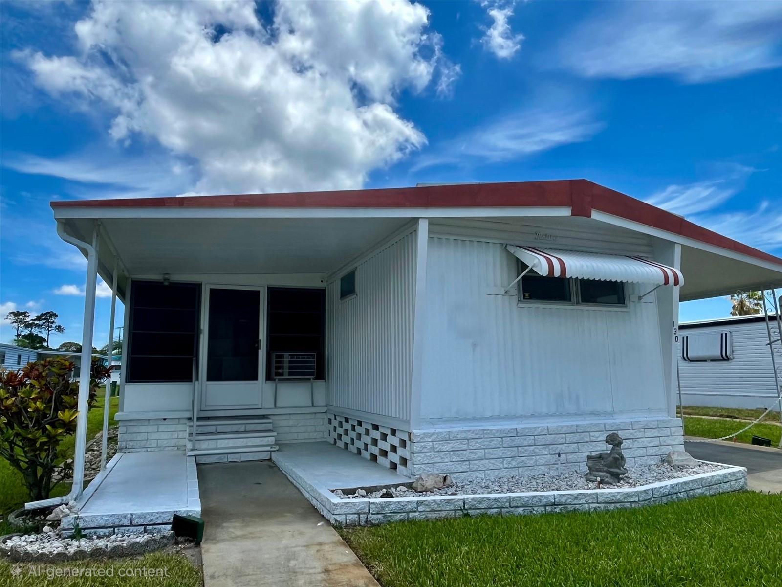 Located in the desirable Tarpon Shores community in beautiful Tarpon Springs, this FULLY FURNISHED 2BR/2BA mobile home offers comfortable Florida living with the added benefit of owning the land — no lot lease! Features include a utility shed with washer & dryer, side screened in Florida Room, plus a roof replaced in 2021 for added peace of mind. Unparalleled 55+ Community Amenities & Value Tarpon Shores offers an exceptional array of activities, creating a vibrant & active community for its residents: Community Center: The bustling hub for social gatherings and events. A Sparkling Swimming Pool: Perfect for refreshing dips and soaking up the Florida sun. Pickleball Courts: Stay active and engage in friendly competition. Full Chef's Kitchen: Ideal for community potlucks & special events. A Billiards Room & Card Tables: Enjoy games and good company with neighbors. A Library: For a quiet retreat for reading and relaxation. Shuffleboard: Classic fun for all skill levels. Beyond the fantastic facilities, Tarpon Shores fosters a strong sense of community with numerous clubs, including a lively Social Club & an engaging Women's Club. Throughout the year, residents enjoy a diverse calendar of activities, making it easy to connect with new friends. Experience true worry-free living with low maintenance fees that cover a comprehensive list of services: water, sewer, cable, internet, common grounds, yard & pool maintenance. Plus, benefit from the convenience of a full-time Office Manager and Property Manager on-site, dedicated to the community's smooth operation. Embrace the Tarpon Springs Lifestyle: Living in Tarpon Shores means embracing the rich culture and natural beauty of Tarpon Springs, a unique Gulf Coast city. Famous for its historic Sponge Docks, you can explore authentic Greek restaurants, charming boutiques, and witness sponge divers in action. Beyond the docks, Tarpon Springs offers: Pristine Beaches: A short drive to stunning Gulf beaches like Fred Howard Park Beach and Sunset Beach, perfect for swimming, sunbathing, and breathtaking sunsets. Outdoor Recreation: Enjoy boating, fishing, kayaking, and paddle boarding in the calm waters of the Gulf and its many bayous. The Pinellas Trail, a paved multi-use path, is also nearby for walking and biking enthusiasts. Cultural Attractions: Discover local art galleries, museums, and enjoy various festivals and events held throughout the year that celebrate the city's Greek heritage and vibrant community spirit. Dining & Shopping: From fresh seafood to quaint shops, Tarpon Springs offers an array of culinary experiences and unique shopping opportunities. Quaint Downtown: Explore the historic downtown area with its unique shops and local eateries. Tarpon Shores offers more than just a home; it offers a lifestyle of comfort, convenience, and community in one of Florida's most enchanting cities. You own the land! The 40K land share is included in the list price and can be financed through the HOA.