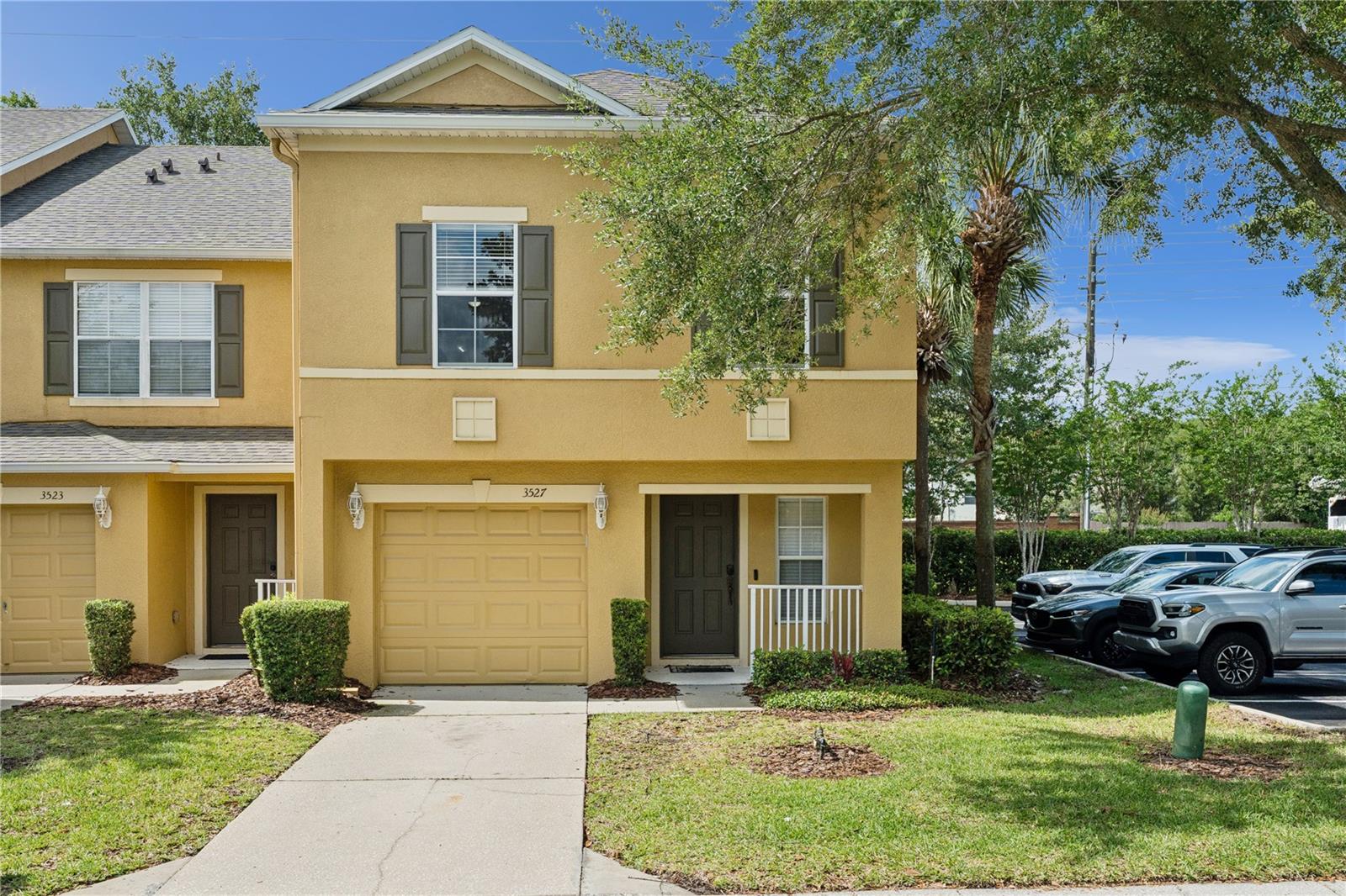 ***New Roof 2022*** Located less than a mile from the University of Central Florida, this spacious END-UNIT townhome in Hawthorne Glen offers over 1,900 square feet with 3 bedrooms, 2.5 baths, and an attached 1-car garage. Whether you're looking for a primary residence, student housing opportunity, or investment property, the location alone makes this one stand out.

Just a 5-minute drive to UCF and only about a 20-minute walk to UCF Stadium, this location is ideal for students, faculty, or anyone wanting quick access to campus life. You’re also just 15 minutes from Waterford Lakes Town Center with Target, Ross, restaurants, shopping, and a movie theater. Outdoor lovers will appreciate being within walking distance to the Econ River Wilderness Area trails and just a short drive to the UCF Arboretum with even more scenic walking paths and nature trails. Everyday conveniences are nearby too, including Dollar General within walking distance plus Publix and Neighborhood Walmart only about 5 minutes away.

The updated kitchen features beautiful granite countertops, 42” cherry cabinetry, and all appliances included. The current owners also upgraded the flooring by removing the carpet downstairs and installing luxury vinyl plank flooring, giving the home a cleaner, more modern feel throughout the main living areas. The first floor also offers a separate dining room, breakfast area, half bath, and a unique under-stair storage space complete with lighting.

Upstairs you’ll find an oversized primary suite with a large walk-in closet and spacious bath, along with two additional bedrooms, a full bathroom, and a versatile loft area perfect for a home office, study space, or second living area. Washer and dryer are included in the upstairs laundry room.

Additional features include ceiling fans throughout, wired internet and cable in every room, radiant barrier insulation for energy efficiency, a 5-inch media AC filter system, epoxy-coated garage floor with adjustable shelving, and extra guest parking directly beside the unit — a rare and valuable bonus in this community with approximately 12 guest spaces nearby.

Hawthorne Glen residents enjoy access to a community pool located right across the street, a dog park, playground, and a very walkable community atmosphere. Conveniently located near UCF, Oviedo, major highways, shopping, dining, and entertainment, this property offers both lifestyle and long-term value