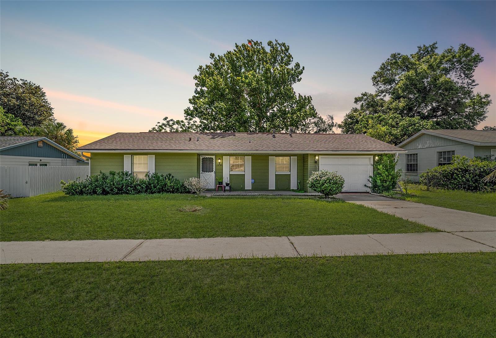 A great price and endless potential make this 2-bedroom, 2-bath Marion Oaks home a standout. Set in a master-planned community with a relaxed country feel, you’re still just minutes from I-75 and The Villages for easy commuting. Inside, light and bright finishes and sleek tile flooring throughout keep the home low-maintenance and move-in ready. Two sets of sliders in the living and dining areas open to a generously sized screened porch and private courtyard patio overlooking a shaded backyard, ideal for expanding your outdoor living. With a large, fenced yard, there’s room for entertaining, gardening, or even planning a future pool. The good-sized owner’s suite features a walk-in closet and a private bath with a tile-lined shower and tub. A convenient indoor laundry room and a one-car garage with workshop potential add even more value. The Marion Oaks community offers a community center, playground, tennis courts, workout facility, library, grocery & other local businesses with no HOA fees. As a bonus, this home is conveniently located a short distance from the Rainbow River for tubing, kayaking, and boating, and only 30 minutes from the World Equestrian Center.