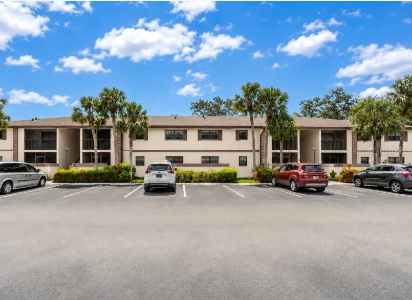 Enjoy easy Florida living in the welcoming community of Oak Forrest Condominium Association! This well-maintained 55+ neighborhood offers a laid-back, active lifestyle with amenities that include three heated community pools, shuffleboard courts, bocce ball, and a clubhouse where residents gather for cards, games, social events, and potluck dinners. This beautifully maintained first-floor condo is tastefully furnished and ready for immediate enjoyment. Step out onto your private patio and take in the peaceful landscaped surroundings, all within a short stroll to the community pools and amenities. Oak Forrest is appreciated for its mature shade trees, tropical landscaping, and beautifully cared-for grounds that create a serene and neighborly atmosphere. HOA fees cover water, sewer, trash removal, and exterior maintenance, providing a simple, low-maintenance lifestyle ideal for either seasonal residents or full-time living. Conveniently situated near shopping, restaurants, medical facilities, and everyday essentials, this location also places you just a short drive from Southwest Florida’s beautiful Gulf beaches, boating, golf, and entertainment options. Plus, enjoy easy access to two nearby airports for convenient travel.