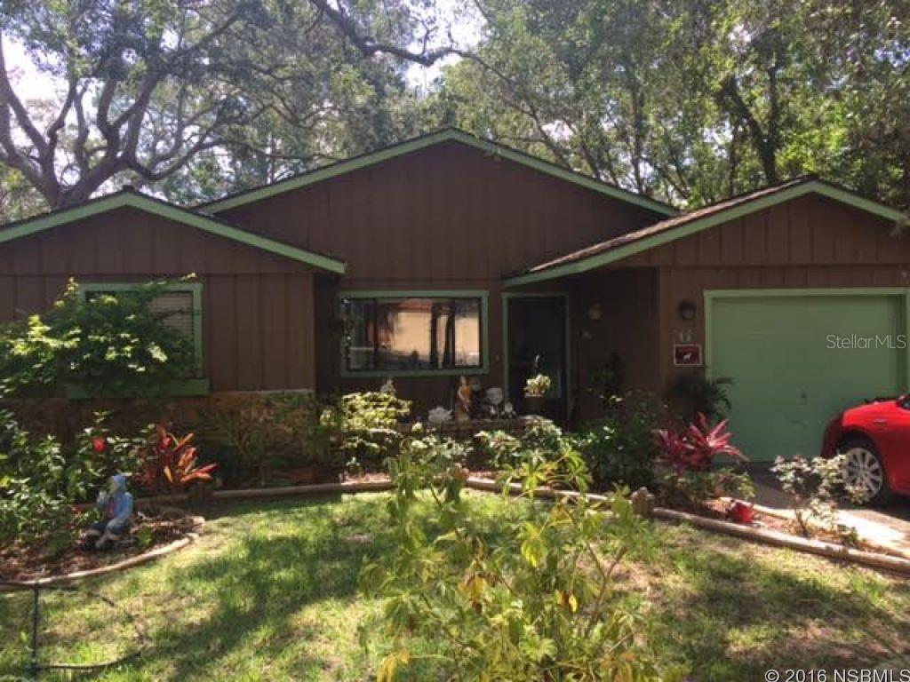 Adorable two bedroom, two bath home located in popular Summer Trees. This very well-kept home is nestled in between mature trees and located next to quiet park. Nice ceramic tile in both living and sleeping areas. Laminate in office.  Enjoy the good life in your fully fenced backyard which has a hot tub. This home is located within walking distance of Port Orange Pavillion shopping and restaurants. medical facilities and recreational locations.  This home is not part of the Summer Trees 55-older community association so families can live here. The semi-private sitting room or the office could be used as a third bedroom. ;Water: City