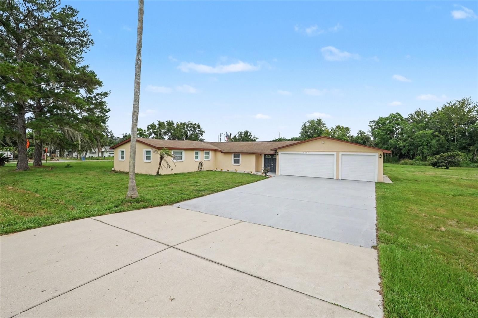 This beautifully maintained 3-bedroom, 2-bathroom home offers the perfect mix of peaceful country living and modern convenience. Set on a spacious 1-acre corner lot, it’s just minutes from I-4 and a short drive to everything Tampa has.  Inside, you’ll find a bright, open layout with a stylish kitchen featuring stainless steel appliances, a generous island, solid wood cabinetry, and automatic blinds for added elegance and ease. A reverse osmosis water system and water softener ensure pure, soft water throughout the home. Recent updates include a septic system serviced in November 2024 and a brand-new electrical panel installed just 2.5 years ago — so you can move in with total peace of mind.  Additional highlights include a dedicated office space, a laundry room with extra storage, and a 3-car garage. The primary suite boasts a walk-in closet, dual-sink vanity, and a luxurious soaking tub. Step outside to relax on the screened-in porch or enjoy the fully fenced backyard — ideal for pets to play safely.  Located just 10 minutes from Keel Farms, under 20 minutes from the Florida State Fairgrounds and MIDFLORIDA Amphitheatre, and less than 25 minutes to Downtown Tampa, this home delivers charming rural vibes with unbeatable access to shopping, dining, and entertainment.  Ready for its next happy tenants — schedule a showing today!