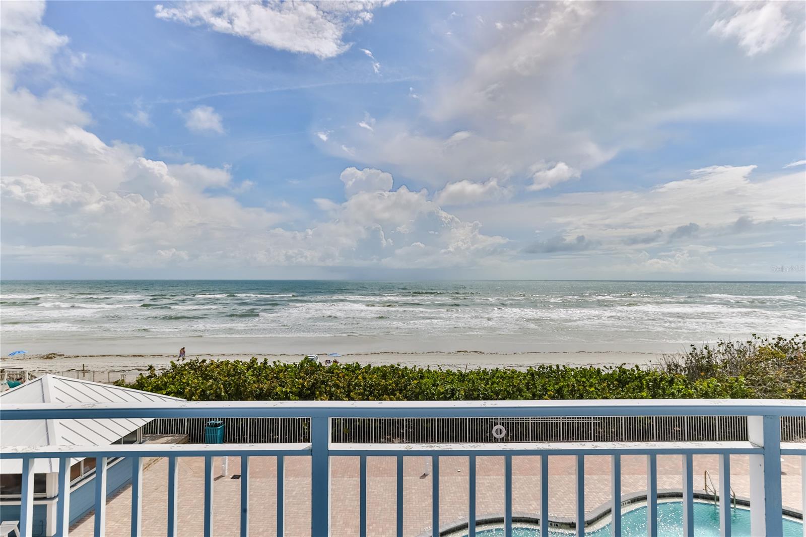 Experience the New Smyrna Beach lifestyle at its best when you escape to this stunning 3rd floor DIRECT OCEANFRONT condo in the Coconut Palms. This 1 bedroom 1 bathroom condo offers a bright spacious floor plan and breathtaking ocean views from your balcony. Enjoy watching the sunrise from the living room, primary bedroom, and kitchen. Unit comes furnished and turnkey ready! The HOA fees covers all of your utilities including electricity, cable, internet, and more!  Spend the day relaxing on the beach or lounge around the pool, you'll find that this complex provides great on-site amenities such as 2 swimming pools (one heated), sun deck, BBQ grills, outside showers, activities room, fitness center, and a direct beach access. The building is going through a renovation which will raise the value of the complex. Coconut Palms is a great opportunity to short term rent (nightly, weekly, etc) on Airbnb, VRBO, and all the other platforms to create a ROI. Bookings will fill this unit up fast if you want them to. AC was installed in September of 2020 and new hot water system was recently installed throughout the building. Coconut Palms in centrally located in the heart of New Smyrna Beach, with just a short walk to Flagler Avenue and 3rd avenue restaurants and shops. ;LocationDescription: Condo ;Water: City