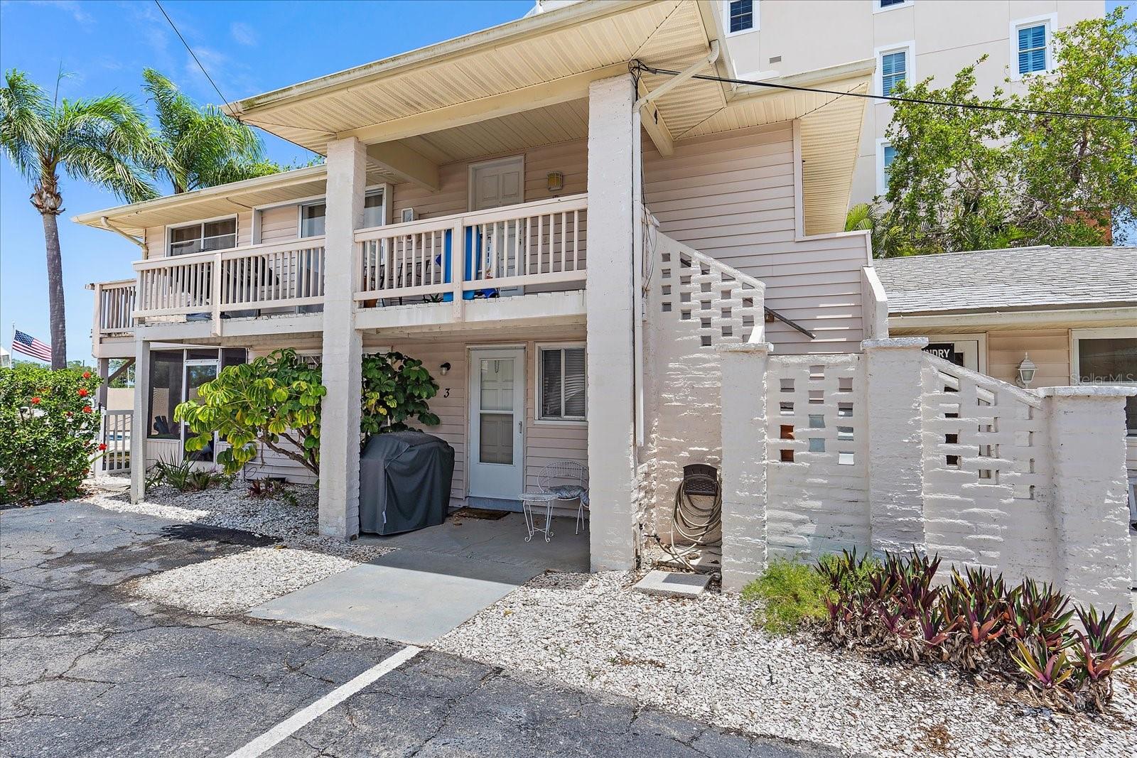 Escape to your own slice of Paradise with this enchanting 2-bedroom, 2-bath Waterfront Condo, nestled on the serene and secluded south end of Siesta Key. Offering a captivating cottage-style ambiance, a private boatslip, and the opportunity for short-term rentals, this property is a hidden gem for both personal retreats and investment ventures.
Per the board vice president of the HOA, the board unanimously agreed to the change for the rental minimum from 30 days to a 7 days.