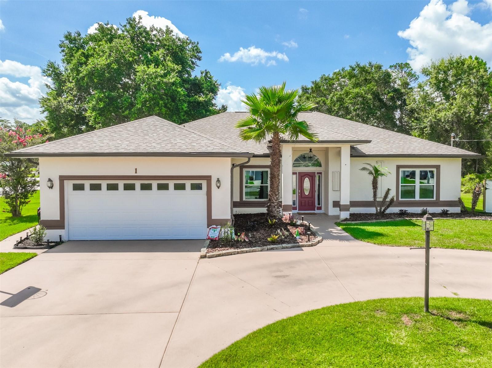 Welcome to this beautifully updated, move-in-ready pool home situated on a spacious corner lot in Seminole Woods. Offering a desirable split floor plan with 3 bedrooms and 2 bathrooms, this home combines modern upgrades, functional living spaces, and a private backyard retreat centered around a heated saltwater pool.  The heart of the home is the updated kitchen featuring new soft-close cabinetry, a stylish backsplash, breakfast nook, and walk in pantry. The open concept layout flows seamlessly into the formal dining area and living room, creating an ideal space for both everyday living and entertaining. The interior features tile flooring in both bathrooms and premium luxury vinyl plank flooring throughout the remainder of the home. Sliding glass doors from both the kitchen and living room provide direct access to the pool and lanai area. Additional interior features include a central vacuum system, whole-house water softener, and a brand-new garage attic access ladder.  The spacious primary suite offers a large walk-in closet, soaking tub, separate walk-in shower, and private access to the pool area. Two additional bedrooms and an upgraded guest bathroom featuring a walk-in shower provide comfortable accommodations for family and visitors.  This home has been extensively updated for peace of mind and efficiency. Major improvements include a new roof (2023), new gutters (2023), Daikin HVAC system (2022), upgraded flexible ductwork, and new energy-efficient windows installed in 2024. The windows include a lifetime transferable warranty with only a $50 transfer fee to the new owner. Additional upgrades include a whole-house generator hookup with manual transfer switch, hurricane shutters, Ring cameras, a new powder-coated aluminum fence with additional pickets added for reduced spacing, and a well-fed Wi-Fi irrigation system.  Step outside to your private backyard oasis featuring a heated saltwater pool with Hayward pool equipment, screened enclosure, covered lanai, and storage shed. The included 65-inch TV on the pool deck creates the perfect outdoor entertainment space for relaxing or hosting guests year-round.