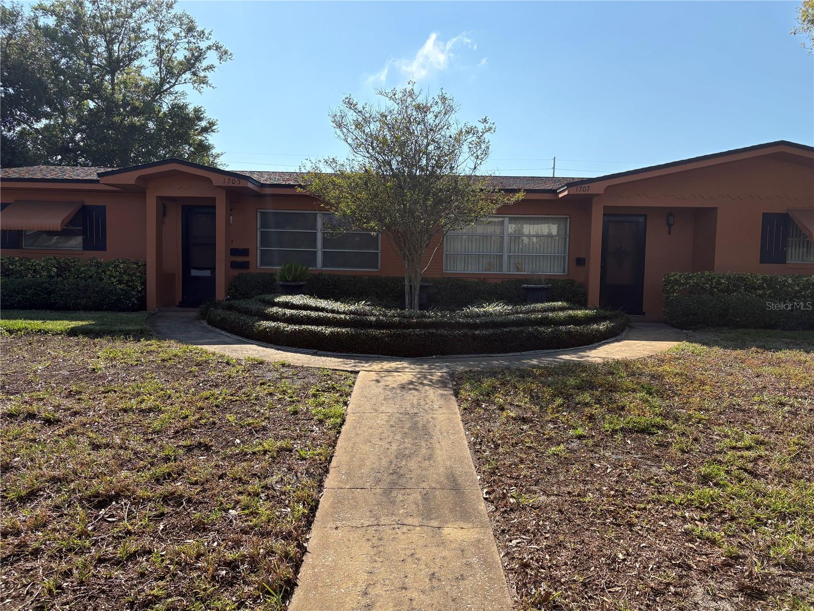 **TRIPLEX/INCOME PRODUCING PROPERTY**  Two-2 bedroom/1 bath units with detached Efficiency/MIL apartment is conveniently located close to public transportation as well as local tourist attractions!  Walmart, Target, Publix, Aldis, St Pete College, Eckerd College, Tyrone Mall, Bay Pines VA, Morton Plant Hospital, and GULF COAST BEACHES!  just to name a few.  Buyer should verify short term rental rules with the City of Largo.  Duplex portion occupied by family, no rental info available.  Rents are estimates buyer should verify independently.