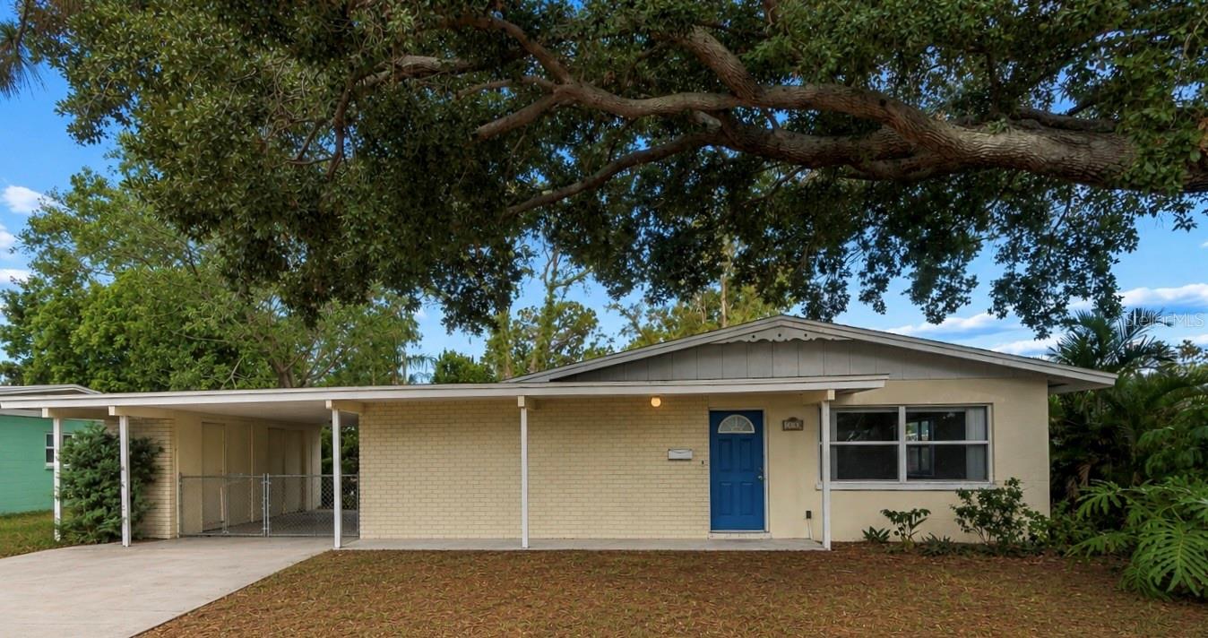Welcome to this charming 3-bedroom, 2-bath home nestled on an oversized 0.31-acre lot in the established Country Club Heights neighborhood of West Bradenton. Offering approximately 1200 square feet of living space, this home combines comfort, functionality, and an unbeatable location.

The spacious floor plan features a well appointed kitchen featuring a smart use of space and convenient work flow, while the living and dining areas provide a warm and inviting atmosphere. Step outside to enjoy the expansive, fully fenced backyard with ample space for gardening, pets, play, or even a future pool. A covered Florida room and additional storage shed add to the home’s versatility.

Recent updates include a freshly painted interior, newer roof, new ceiling fans, new front door, updated flooring, providing peace of mind for the next owner. The quiet cul-de-sac location offers privacy while keeping you just minutes from Bradenton Country Club, GT Bray Park, shopping, dining, medical facilities, downtown Bradenton, and the beautiful Gulf beaches of Anna Maria Island.

Whether you’re looking for a primary residence, seasonal retreat, or investment opportunity, this home offers exceptional value in one of West Bradenton’s most convenient locations. No HOA and no CDD fees.