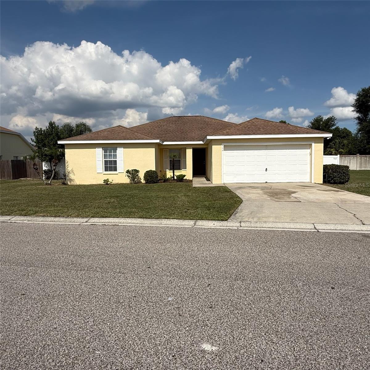 4BR/2BA Home including a 2-car garage with 1,739sq. ft. of living space. This home offers a spacious open floor plan with a combined living and dining area and a well-appointed kitchen, perfect for entertaining and enjoying time with guests. Three bedrooms are conveniently located at one side of the house, while the private primary suite is tucked away in the rear, featuring two walk-in closet, dual-sink vanity, and a walk-in shower. Inside laundry for your convenience. Call today to schedule a private showing!