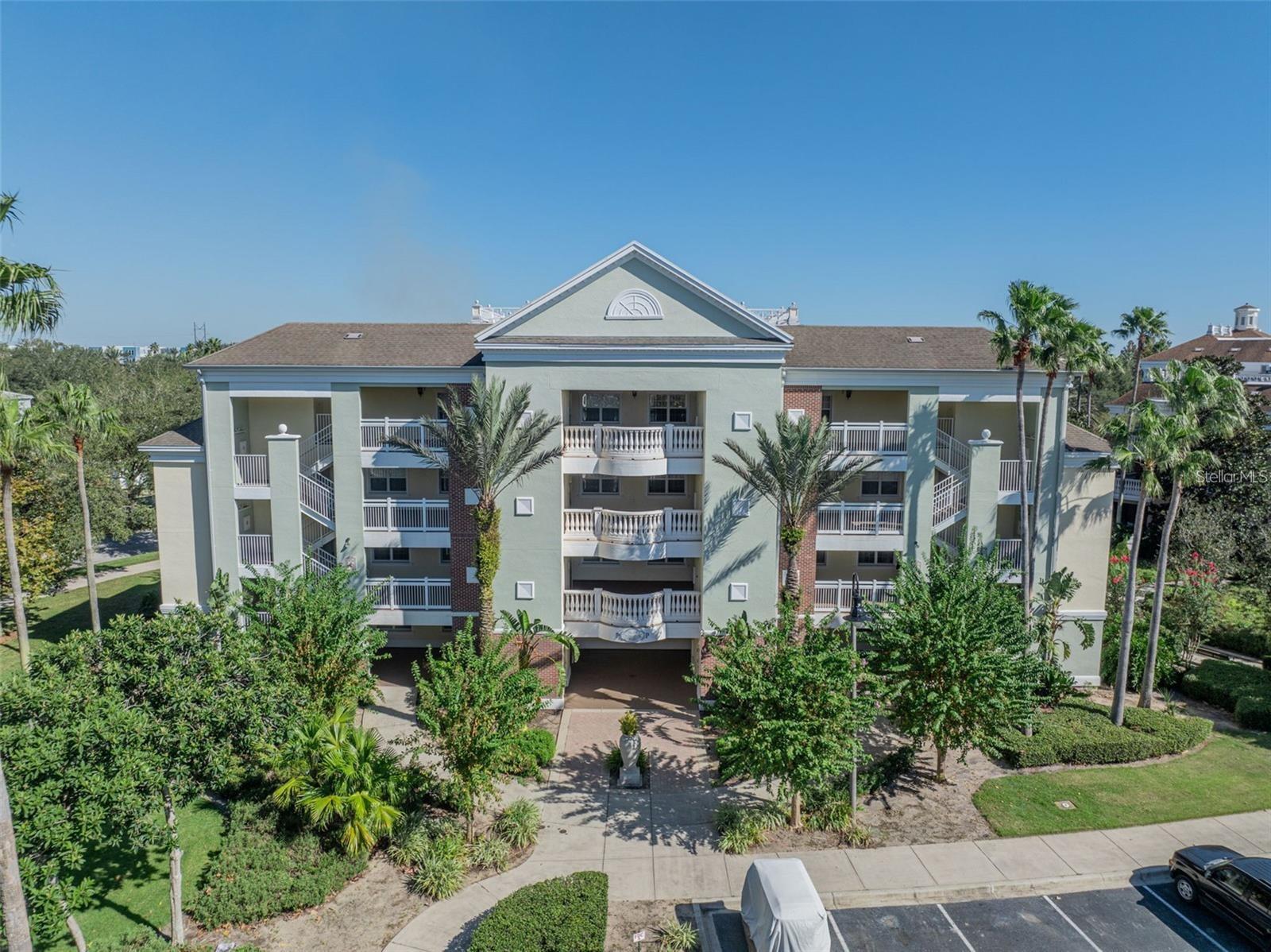 Seller motivated! This fully furnished, move-in-ready condo located in the prestigious guard-gated Reunion Resort and Golf Club offers abundant natural light and beautiful views of the surrounding park. Featuring three bedrooms and three bathrooms, the open-concept floor plan showcases elegant tray ceilings, thoughtfully designed spaces, and beautifully decorated ensuite bedrooms. The well-appointed kitchen features granite countertops, 42-inch cabinets, and all necessary cooking and serving ware, seamlessly connecting to the spacious living area. Large sliding glass doors open to a private oversized patio, creating the perfect space to relax and enjoy the peaceful views. Residents and guests of Reunion Resort enjoy an impressive selection of world-class amenities, including multiple pools, spas, fitness centers, playgrounds, dog parks, and signature golf courses designed by Nicklaus, Palmer, and Watson. The resort also offers exceptional dining options, a water park with a lazy river, and activities for all ages. Ideally located just 6 miles from Walt Disney World, with easy access to championship golf courses, shopping, and entertainment, this property is perfect as a primary residence, second home, or short-term vacation rental. With no carpet throughout the entire unit, meticulous attention to detail, and a turnkey design that feels straight out of a magazine, this condo is truly a rare opportunity. Enjoy the oversized patio with stunning views and the convenience of being just steps away from the water park. Don’t miss the chance to own this exceptional property. Schedule your private showing today!