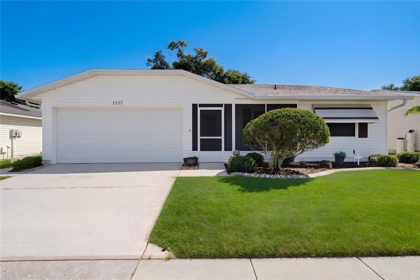 Welcome to your own slice of paradise in the highly desirable gated 55+ community of Highland Fairways! Lovingly maintained by its original owner, this spacious 2-bedroom, 2-bath home offers 1,675 square feet of comfortable living space and golf course views from nearly every room in the home.  The beautifully REMODELED KITCHEN is the centerpiece of the home, featuring stylish finishes and abundant workspace. Major updates provide peace of mind, including a NEW A/C system with transferable warranty (2026), a 2021 ROOF, and energy-efficient windows throughout. Both oversized bedrooms feature large walk-in closets, offering plenty of storage space. The Ethan Allen Furniture in the home can stay if you want it or it will be removed.  IMAGINE starting your mornings with coffee overlooking the fairway and ending your evenings enjoying spectacular golf course sunsets from your own backyard. Golf enthusiasts will love having the community's 18-hole executive golf course practically at their doorstep—simply hop in your golf cart and head to the first tee!  LIFE IN HIGHLAND FAIRWAYS is about much more than just golf. The clubhouse serves as the vibrant heart of the community, offering endless opportunities to stay active and social. Residents enjoy resort-style amenities including a heated swimming pool, shuffleboard, bocce ball, tennis, pickleball, horseshoes, fitness facilities, a library, dances, clubs, special events, and activities for every interest. The low monthly HOA dues of $239.50 covers your LAWN CARE, INTERNET, CABLE TV and the community amenities!  PERFECTLY SITUATED in Lakeland, Florida, midway between Tampa and Orlando, this home provides convenient access to Interstate 4 and is just a short drive to world-famous attractions including Disney, Universal Studios, Busch Gardens, Hard Rock Casino, beautiful Gulf Coast beaches, and multiple airports for easy travel.  DON’T MISS YOUR opportunity to enjoy the Florida lifestyle you've been dreaming of. Schedule your private showing today and discover why so many love calling Highland Fairways home!
