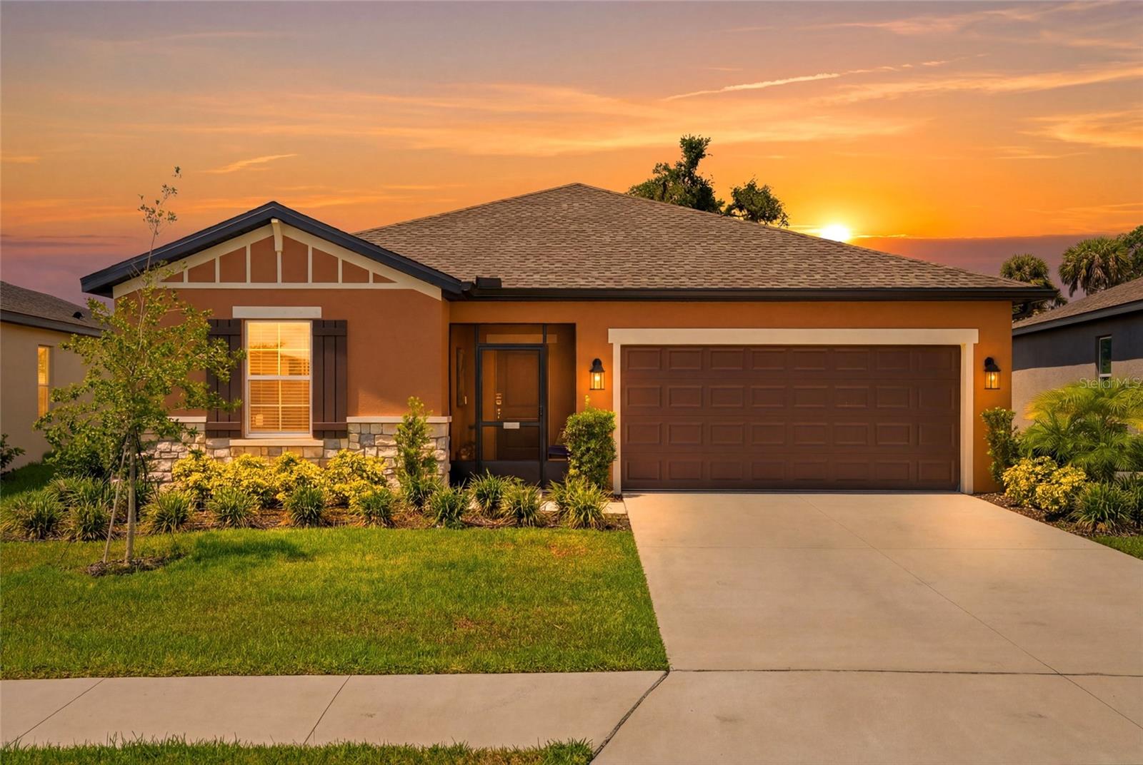 A rare find among cookie-cutter new construction: premium views, structural upgrades, an updated floorplan, and thoughtful design. One of only two homes in Summerwoods offering both tranquil waterfront and conservation views (you’ll NEVER have rear neighbors). This 3-bedroom, 2-bath, 2-car garage residence delivers exceptional privacy and nearly $50,000 in substantial updates. 

The open-concept floor plan features a spacious kitchen with quartz countertops, a large island, and premium quiet GE Profile appliances overlooking the living and dining areas. Enjoy Florida living year-round from the screened lanai and extended patio, complete with a powder-coated metal fenced-in backyard. Additional upgrades include a screened front patio, NEW water softener, designer lighting, upgraded closet systems, tray ceilings, NEW gutters, and more. This immaculate block construction home in a non-flood zone will provide peace of mind for years to come.

Summerwoods offers resort-style amenities including a pool, fitness center, playground, dog park, and scenic walking trails for just $466/year. This wonderfully kept home is just minutes from I-75, Lakewood Ranch, HomeGoods, Lowes, Publix and just 30min from Downtown St Pete and the best beaches in the country.