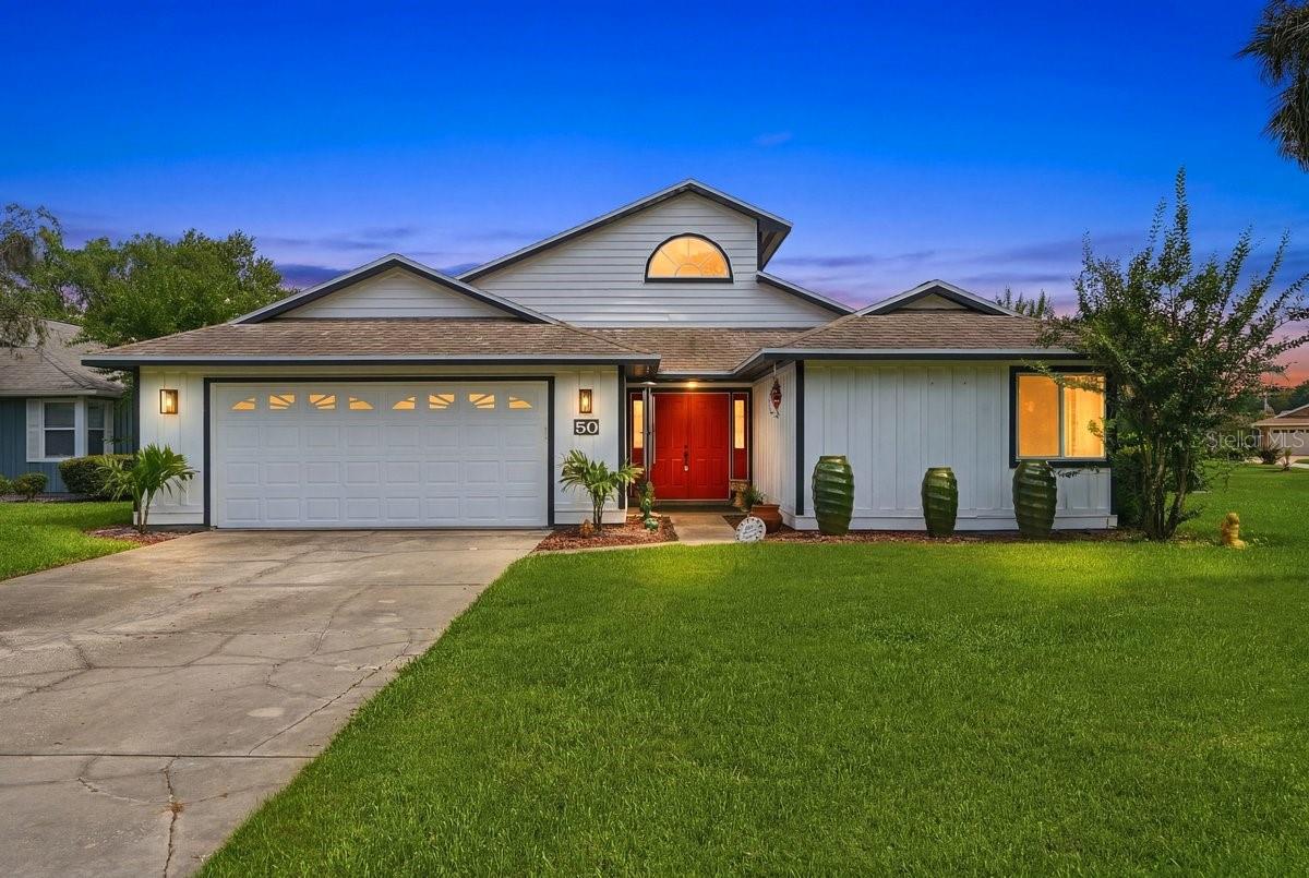 Rarely available, fully renovated corner-lot residence in the highly sought-after gated community of Plantation Bay offering over 3,000 square feet of living space. This 3 bedroom, 3.5 bath home includes a versatile bonus room and a well-designed open layout ideal for both everyday living and entertaining. Completely updated top to bottom with high-end finishes throughout. Gourmet kitchen with abundant cabinetry and generous prep space opens to spacious living and dining areas. Full wet bar adds an elevated entertaining feature. The primary suite is generously sized with a sitting area, walk-in closet, and spa-style bathroom featuring a jetted tub. Additional bedrooms are well-proportioned, and the bonus room provides flexible use for office, media, or guest space. Screened pool and outdoor living area extend the living space and offer year-round enjoyment. Located in Plantation Bay Golf & Country Club, with optional membership offering 45 holes of championship golf, two clubhouses, fitness and wellness center, tennis and pickleball courts, resort-style pools, walking and biking paths, dining, and social activities. Move-in ready and fully updated in one of Ormond Beach’s most established premier communities.