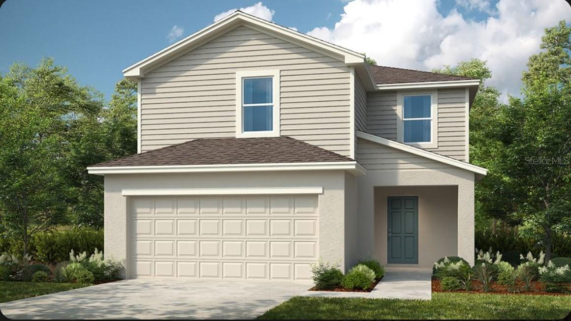 Under Construction. What's Special: Walk-In Closets | Flat Lot. New Construction - July Completion! Built by America's Most Trusted Home Builder. Welcome to the Maple at 378 Cornerstone Drive in Waterstone! This thoughtfully designed two-story home brings comfort and connection together with an open-concept main living area that seamlessly blends the great room, dining space, and kitchen. A central island, walk-in pantry, and convenient drop zone help keep everyday life organized, while the covered patio extends your living space outdoors. Upstairs, the spacious primary suite offers a private retreat with a large walk-in closet and an ensuite bath featuring dual sinks and a separate shower. Two secondary bedrooms, a full bath, and an upstairs laundry room provide convenience and flexibility for family, guests, or a home office. A welcoming front porch, half bath on the main level, and 2-car garage complete this bright and functional home. Spanning 400+ acres, Waterstone blends seamlessly into Groveland’s natural landscape just minutes from Clermont. Surrounded by Lake County’s rolling hills and nearby lakes, the community offers easy access to the Western Beltway, Florida’s Turnpike, and SR-50. Enjoy planned amenities including a pool, cabana, dog park, Nature Play Space, and Monarch Butterfly Gardens. Additional Highlights Include: quartz countertops, luxury vinyl plank flooring, and 2" faux blinds. Photos are for representative purposes only.