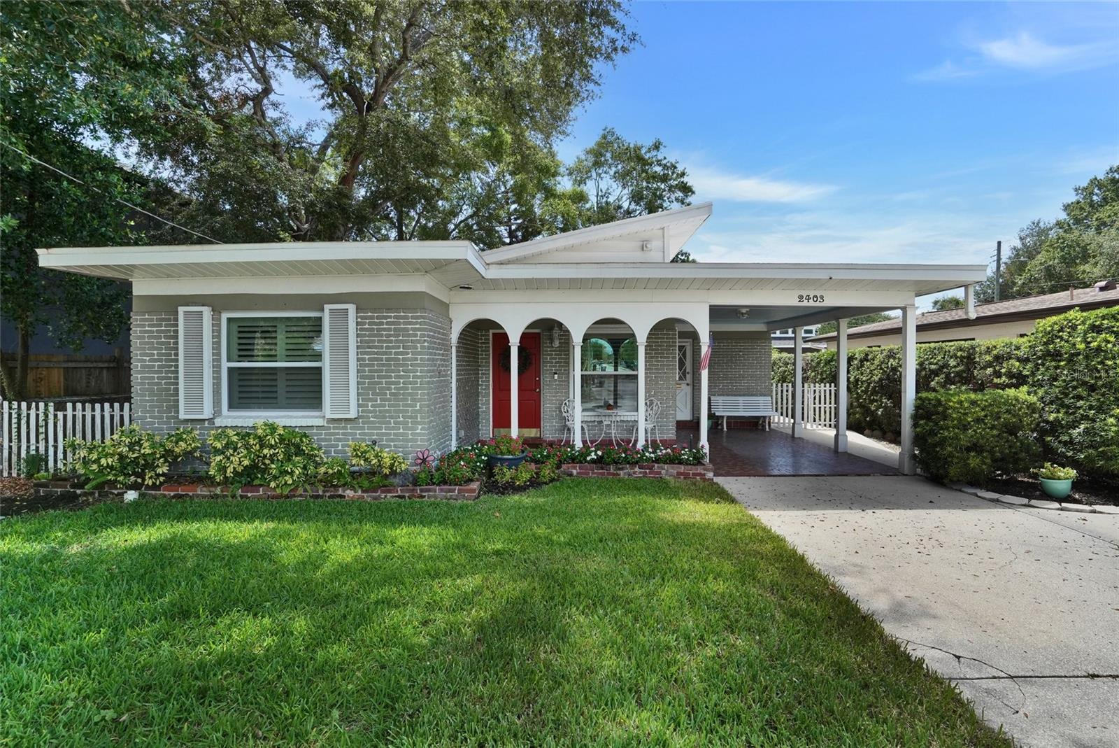 Nestled in the heart of South Tampa, this charming 2-bedroom, 1-bath home presents an excellent opportunity for homeowners, investors, or those looking to build. Situated on a 50' x 107' lot, the property offers flexibility to enjoy as-is or explore future redevelopment possibilities. The home features a functional layout enhanced by original parquet flooring throughout, crown molding and custom built-ins. The updated kitchen is nicely appointed with white cabinetry, quartz countertops, a glass tile backsplash, and stainless-steel appliances. The renovated bathroom showcases marble flooring, subway tile extending to the ceiling, and a vanity topped with a marble countertop. Two well-sized bedrooms and a full bath provide efficient use of space, while impact-resistant windows and storm shutters offer added peace of mind. The backyard offers space for outdoor entertaining, gardening or future expansion. Located in a highly sought-after school district and within close proximity to Plant High School, this property offers an exceptional lifestyle opportunity. Just minutes from Bayshore Boulevard, Hyde Park, Downtown Tampa, Tampa International Airport, and some of the area's most popular restaurants, shopping, and entertainment destinations, this home places the best of South Tampa at your doorstep. Surrounded by established homes and impressive new construction, the location continues to be one of Tampa's most desirable neighborhoods.

Whether you're searching for a primary residence, investment property, or a homesite for your future dream home, this South Tampa property offers exceptional potential in a premier location.