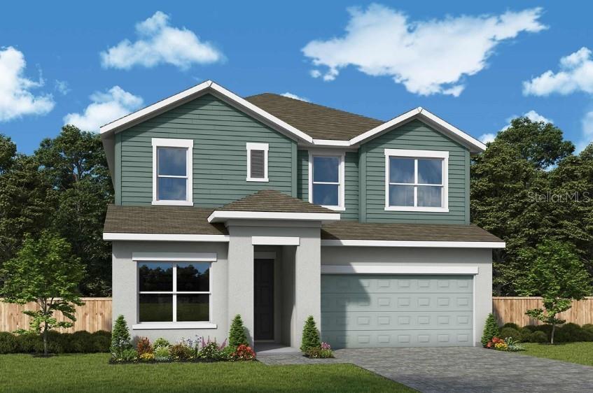 Under Construction. The Bradson Plan at North River Ranch! Discover a thoughtfully designed two story home that brings together comfort, style, and functionality in one stunning package. Situated on a unique extra deep homesite (over 190 feet deep!) the possibilities are endless!  Located in Parrish’s premier master planned community, this 4 bedroom, 3 bathroom home with a 2 car garage and a private enclosed study offers everything you need to live beautifully. Currently under construction, The Bradson has been carefully curated to enhance everyday life. From its architectural details to its smart interior layout, every feature reflects the quality and innovation that David Weekley Homes is known for. Step inside and experience a space that feels open and inviting, with an open concept layout that allows natural light to fill the home. The main living area flows seamlessly from room to room, creating an ideal setting for entertaining, relaxing, or spending quality time with loved ones. At the heart of the home is a gourmet kitchen designed to inspire. Featuring a corner walk in pantry, sleek cabinetry, modern appliances, and a large presentation island, this kitchen balances style and function. Whether preparing a busy weekday breakfast or hosting a weekend dinner party, it is the perfect place for both meals and memories. Just off the main living area, a versatile enclosed study adds even more flexibility. From a quiet home office to a cozy reading retreat, homeschool station, or art studio, this space adapts to meet your lifestyle needs. Upstairs, the Bradson continues to impress. Secondary bedrooms are generously sized and thoughtfully arranged, providing comfort and privacy for family, guests, or even a home gym or media space. Each room offers ample storage and easy access to well-appointed bathrooms. The owners retreat crowns the design, offering a spacious haven designed for relaxation. Complete with a spa inspired en suite bathroom featuring dual vanities and an oversized walk in shower, along with a huge walk in closet, this private suite makes organization and comfort simple. Beyond your doorstep, North River Ranch offers more than just a place to live—it is a lifestyle. Residents enjoy miles of scenic trails, parks, state of the art fitness centers, and multiple resort style pools. With top rated schools, shopping, and dining nearby, everything you need is within minutes. The Bradson is more than a home, it is the beginning of a lifestyle filled with comfort, connection, and timeless design. Contact the David Weekley Homes team at North River Ranch today and make this exceptional home yours.