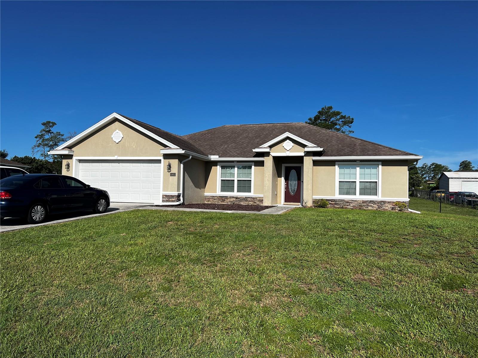 Short Sale. SHORT SALE!!  SHORT SALE!! Seller accepting CASH and Conventional financing ONLY!! Bankruptcy short sale will take about 120 days to get response on offer from lien holders. Needs TLC.  Located in desirable SW Ocala, this concrete block/stucco home features 2051 living square feet, 2 car garage, interior laundry room, kitchen, living room, dining room, 4 bedrooms, 2 bathrooms and a covered back patio all close to schools, parks, shopping and much more.