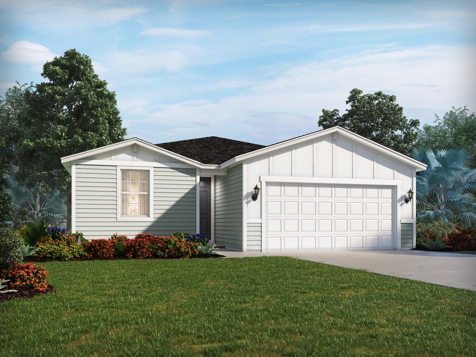 Under Construction. Brand new, energy-efficient home available by Oct 2026! Configure the flex room in the front to fit your lifestyle - an at home office space or a hobby space. Past the foyer, the open kitchen flows to the dining space, great room and outside lanai. The private primary suite offers a spacious area to relax. Colbert Landings offers single-family homes in the highly desirable city of Palm Coast. Located less than three miles from Flagler Beach, this community is just a 10-minute bike ride from beaches and fun waterfront restaurants. Residents will enjoy access to community amenities including a pool, cabana, and pickleball courts, as well as convenient access to Palm Coast trails at the front of the community.  Each of our homes is built with innovative, energy-efficient features designed to help you enjoy more savings, better health, real comfort and peace of mind.
