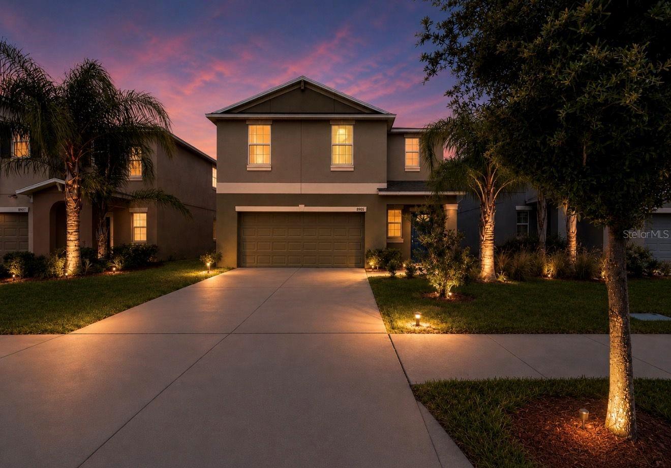 Short Sale. This open concept home is perfect for entertaining and keeping everyone together. The kitchen/living/dining combo is a great way to enjoy your company. Need more space? Open the sliding door from the dining area and you've got an amazing indoor/outdoor space. Relax in the oversized lanai with beautiful pavers and a ceiling fan to keep you cool on those hot Florida days while your pets and family play in the completely fenced back yard. A conveniently located half bath sits right off the kitchen.
Your new home includes a versatile loft space perfect for a home office, media room, or play area.
The primary suite features a private en suite bath with dual sinks, a walk in shower and a generous sized walk in closet. 
Three other bedrooms, a full bath and your laundry room complete the second floor. 
This home has been maintained top to bottom and is ready for it's new owners. 

Vista Palms residents enjoy landscaping services (mulch, fertilizer, mowing and tree trimming) plus irrigation repairs as part of their low $103/mo fee. 

The community clubhouse features key fob entry, a 24 hr gym, locker rooms with showers, pickleball/tennis court, hot tub, zero entry resort style pool with lap area, splash park for the smaller ones and a playground! 

See it today.