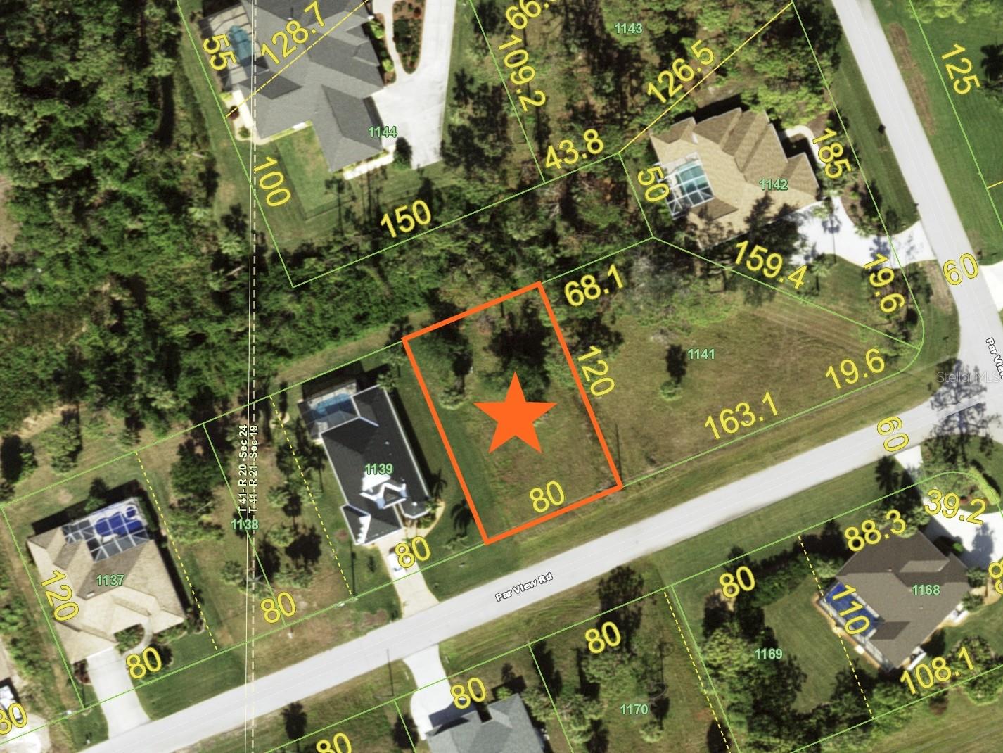 Great opportunity to build in the desirable Par View section of Rotonda West. This lot backs up to a 50-foot-wide greenbelt, giving you extra space behind the property and a more private setting. Public water and sewer are available, along with electricity and high-speed internet nearby. Rotonda West is a well-loved deed-restricted community with a low annual HOA fee of only $190, plus a clubhouse, social clubs, parks, walking trails, tennis courts, a playground, and five golf courses. You are also just a short drive to Englewood beaches, boating, restaurants, shopping, and everyday conveniences. Want even more room? The oversized lot next door is also available, giving you the chance to own both side by side for extra privacy, extra space, and yes, a whole lot of lot goodness.