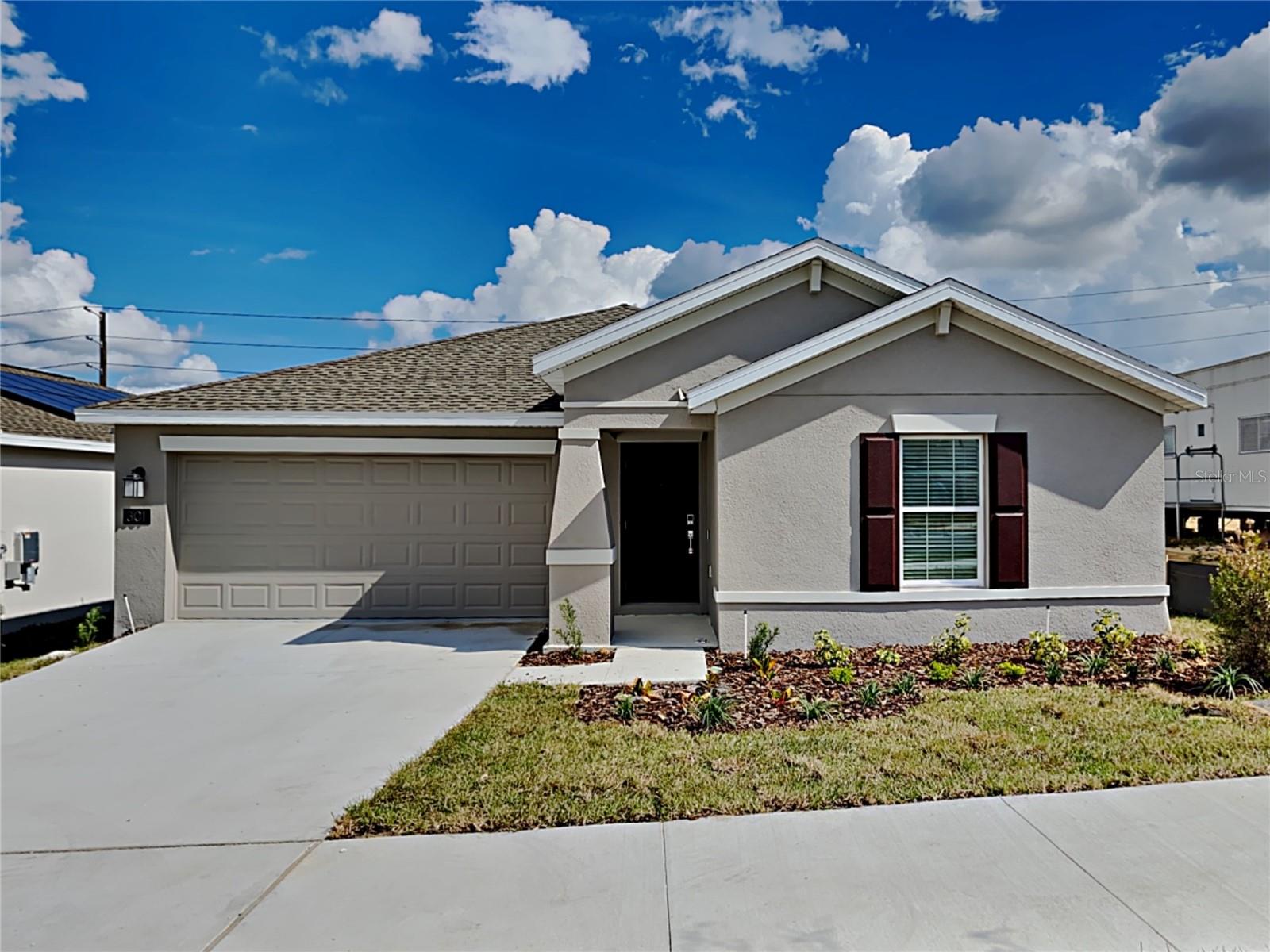 This beautiful 3bed/2bath home has a dining/family room combo with beautiful wood like tile flooring and carpet throughout. The kitchen has all stainless steel appliances with pantry and breakfast bar. The master bedroom has a private bath with stand up shower, dual sinks and walk- in closet. The home also has a 2 car garge, laundry room with washer/dryer and a good size back yard! Close to local shopping and dining.

*MyQ Smart home for Garage
*Ring Door bell
*LAWNCARE INCLUDED IN RENT

Resident Benefit Package: $49.00-month. Includes HVAC air filter delivery, Tenant Liability Insurance, Credit Reporting, Tenant Rewards Program, and much more! 
This property is eligible for deposit alternative coverage in lieu of a security deposit. For information and enrollment, please contact our leasing team and enjoy a deposit-free renting experience.