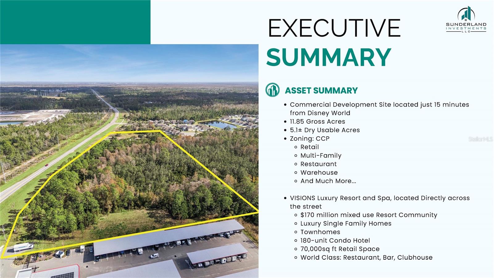 STORAGE UNITS AT REUNION - Land