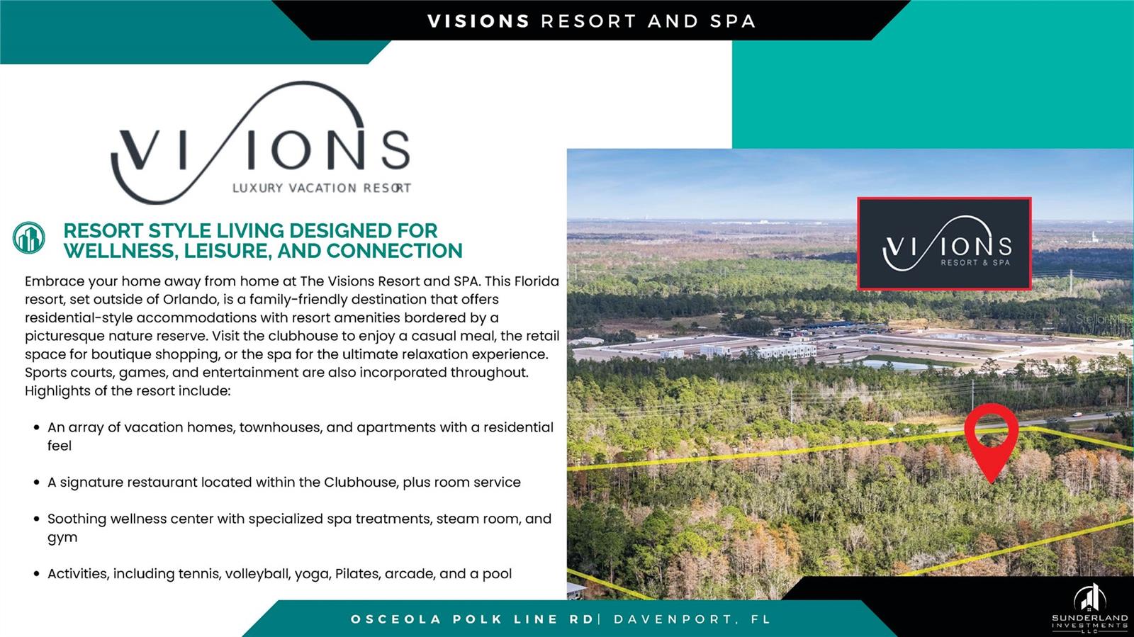 STORAGE UNITS AT REUNION - Land
