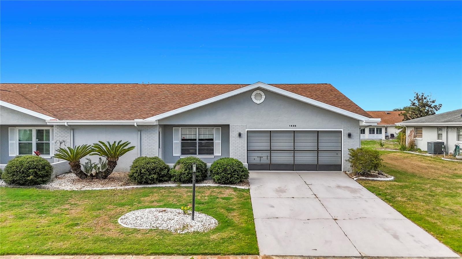 Discover comfortable, active living in this charming one-story single-family villa at 1620 Bentwood Drive in the highly sought-after Sun Lakes 55+ community of Sun City Center, Florida.
This beautifully updated 2-bedroom, 2-bathroom home features an attached 2-car garage and offers easy, maintenance-free living perfect for the active retiree. Inside, you'll love the updated kitchen with stylish shaker cabinets and durable granite counters, ideal for preparing meals or entertaining. Wood-look laminate flooring and tile flow throughout the home, creating a bright, modern, and easy-to-care-for environment.
Residents of Sun City Center enjoy one of Florida’s premier 55+ active adult communities, with an impressive array of amenities. The community features multiple recreation centers, heated indoor and outdoor pools, a state-of-the-art fitness center with exercise classes, Har-Tru tennis courts, pickleball courts, lawn bowling greens, shuffleboard, volleyball, a softball field, billiards rooms, arts & crafts studios, card rooms, meeting spaces, a theater, and abundant social clubs and planned activities. Golf enthusiasts will appreciate the many courses available in and around the community (with hundreds of holes nearby), while walking paths, dog parks, and community gardens add to the vibrant lifestyle.
Just minutes away, explore the best of Florida’s Gulf Coast region. Within 20 miles, you can visit the Manatee Viewing Center in Apollo Beach for incredible wildlife encounters, relax at E.G. Simmons Regional Park, or enjoy the Apollo Beach Preserve. Nature lovers will appreciate Little Manatee River State Park for kayaking, hiking, and scenic views. Head to the Sun City Center Plaza for convenient shopping and dining, or venture a short drive to Tampa Bay area attractions including the Florida Aquarium, Busch Gardens, vibrant Tampa Riverwalk, professional sports, performing arts venues, and beautiful Gulf beaches (as close as 15-30 minutes). Tampa International Airport is about 30-40 minutes away for easy travel.
This home perfectly blends modern updates with the unmatched recreational lifestyle of Sun City Center—offering the ideal setting for your next chapter in sunny Florida. Welcome home!