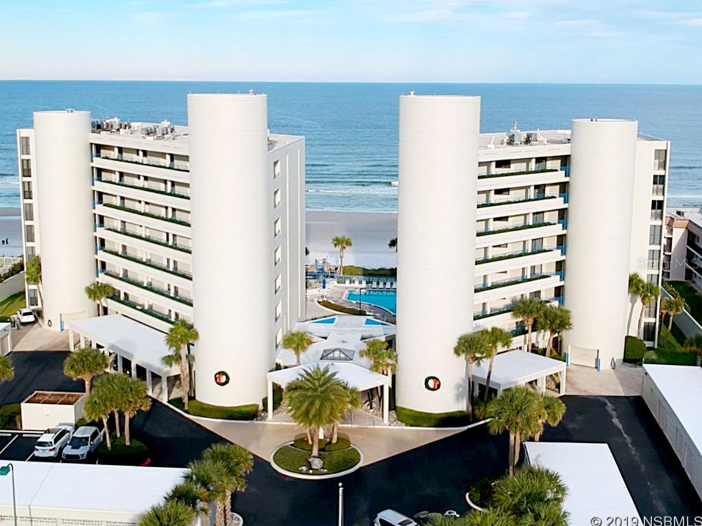 REMODELED - INCL NEW WOOD FLOORS - BACK ON MARKET!   DIRECT OCEANFRONT LUXURY CONDO in Desirable EBB TIDE Gated Complex on No-Drive Beach!  This Southeast Corner Home has Amazing OCEAN VIEWS from Living Rm, Master Bdrm and Kitchen.  Entry to HUGE Wrap Around Balcony from all Three Rooms! Furnished 3-Bdrm, 3-Bath Open Floor Plan. Stainless Appliances. Plantation Shutters throughout. Large Owners Closet. Private One-Car Garage for your car or ''toys''.  Amenities include: Heated Oceanfront Pool, Exercise Room, Sauna, Lighted Tennis Courts, Locked Beach Access & outdoor Shower. On-site Rental Management with High Rent Potential.  ALL INFORMATION IS ASSUMED TO BE ACCURATE BUT NOT GUARANTEED. MEASUREMENTS ARE APPROXIMATE. ;LocationDescription: Condo ;Water: City