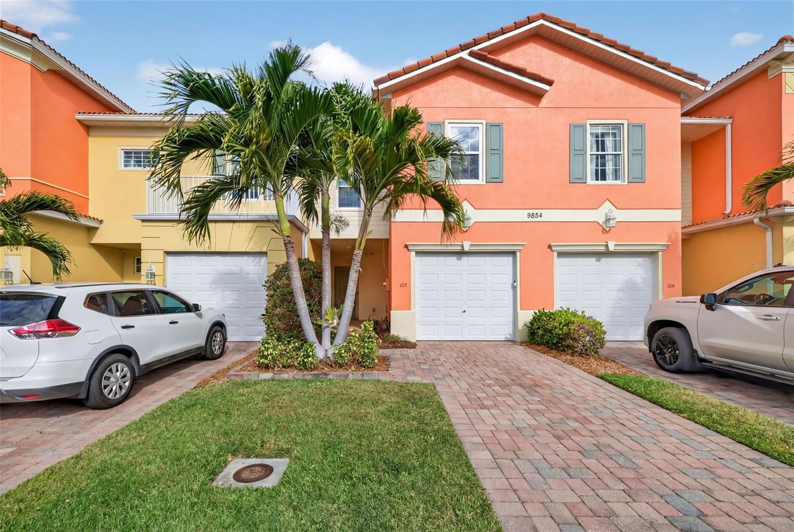 Step into Sail Harbour—this is the kind of gated community that makes everyday life simpler. Tucked into the HealthPark corridor, you’re surrounded by top medical facilities, shopping, dining, and daily conveniences, but without the headache of heavy city traffic. It hits the sweet spot: close to everything you need during the week, and still just a short drive to Fort Myers Beach or over the causeway to Sanibel and Captiva when the weekend calls. Inside, this 3-bedroom, 2.5-bath townhome feels larger than most thanks to a smart, efficient layout and truly usable space. The kitchen is the heart of the home, appointed with granite countertops, solid-wood cabinetry, and stainless-steel appliances—clean, timeless finishes ready for real life, not just listing photos. Thoughtful updates are already in place: impact windows and doors for added safety and peace of mind, a newer HVAC system, updated laminate flooring, and newer carpet on the stairs and upstairs landing. From day one, the home feels fresh, comfortable, and move-in ready. The oversized garage is another standout—unlike many townhome garages that barely fit a car, this one offers generous storage and overhead shelving to keep belongings organized and off the floor. Out back is where this home truly shines. Instead of feeling stacked on top of your neighbors, you enjoy noticeably better spacing and privacy, along with a screened lanai that quickly becomes a favorite everyday retreat—for morning coffee, unwinding in the evening, or simply enjoying the breeze without the bugs. It’s the kind of daily comfort that makes a house feel like home. There are practical perks, too. Sail Harbour shares a power grid with the nearby hospital, so outages are typically rare and service is often restored quickly. When you’re ready to head out, the community pool is just around the corner, and major routes—McGregor, Summerlin, and US-41—are only minutes away, making it easy to get anywhere in Fort Myers. HOA dues are $1,224 per quarter, and they support the lifestyle so many buyers are looking for: gated, convenient, low-maintenance living close to the coast, without paying island prices. If you’re looking for a townhome that’s updated where it counts, in a location that never goes out of style, this is one you’ll want to experience in person.