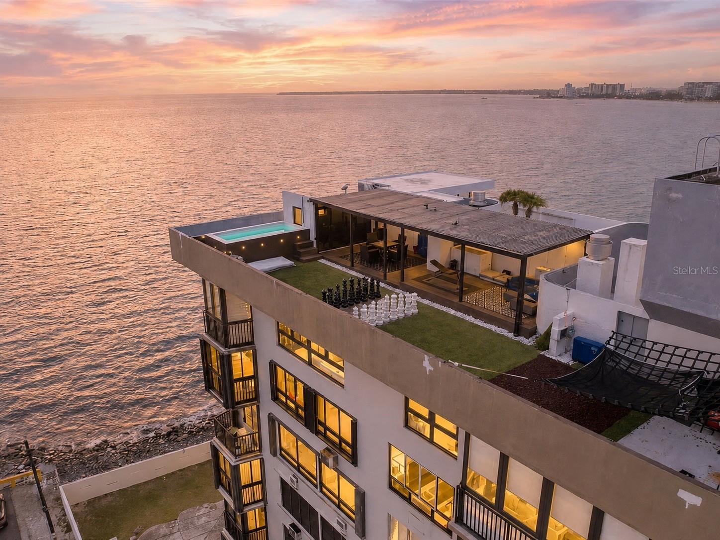 Oceanfront Luxury Penthouse | Puntas Las Marías, San Juan

Wake up to panoramic ocean views and experience elevated coastal living in one of San Juan’s most exclusive beachfront neighborhoods.

? 3 Bedrooms | 2 Bathrooms | 2,870 SF Total Living Space

This exceptional penthouse offers the perfect blend of luxury, privacy, and lifestyle, featuring:

?? Private rooftop oasis with pool, gym, pergola, and oversized hammock
?? Newly installed roof with 10-year warranty
?? Breathtaking views from Old San Juan to Piñones
?? Spectacular sunrises and sunsets over Ocean Park & Isla Verde
?? Motorized blinds, premium appliances, and designer finishes throughout
?? Turn-key condition with spacious living areas and modern comforts

A rare opportunity to own a truly unique oceanfront residence in Puerto Rico.