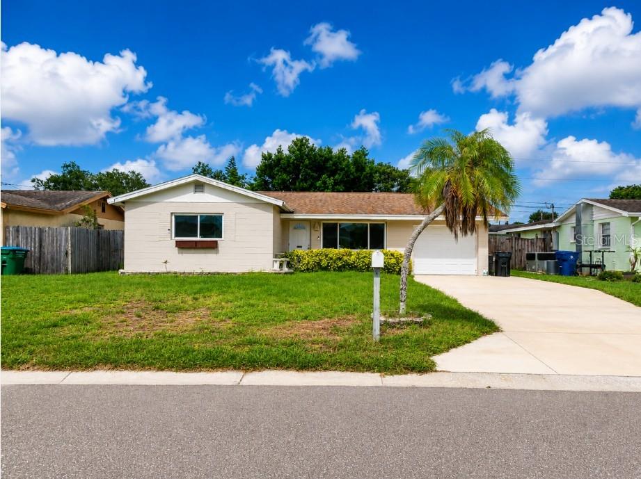 Virtually Staged. Welcome to Seminole. This 3 bedroom/1 bath updated home is ready to move in. Features include spacious kitchen with granite counters. Bonus room off kitchen. Remodeled bath. Inside utility closet with washer and dryer included. Large front Porch. Garage converted with 1/2 the garage available for storage. Huge fenced rear yard with shed. Lawn equipment in shed. Pet friendly - 2 pets allowed ( non refundable pet deposit) . Must be approved by landlord. Trash included. All other utilities are tenants responsibility including lawn care. Ring security equipment available - tenant would need to activate service. Background check required.