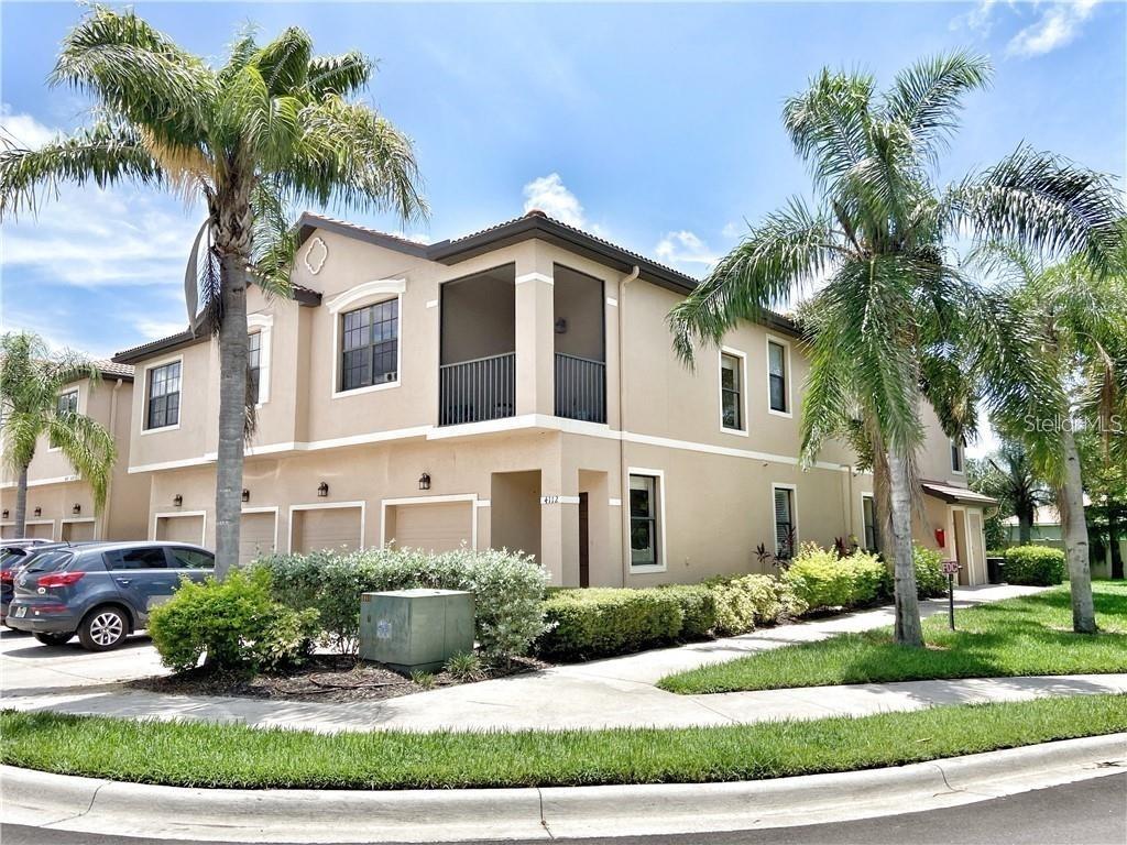 AVAILABLE AUGUST 1st. Unfurnished 3 Bedroom, 2 Bath, Ground Floor Condo is move in ready and can be yours to enjoy now! Corner, End unit in gated community of Stoneridge, is near the entrance for easy access in and out of the complex. Includes Attached 1 Car Garage. Open, Functional Floorplan with High Ceilings & Split Bedrooms. Kitchen has Tall Wood Cabinets and is Open to the Dining and Living Room. Ceramic Tile throughout Living Areas except Carpet in Bedrooms. Includes Washer & Dryer in a laundry closet. Home is Light and Bright with Sliding glass doors leading out to the Lanai and bring the outside Light in. Relax on your screened Lanai Patio looking over greenspace in your Backyard. Maintenance free condo includes Lawncare & Garbage Plus a Storage Closet! Centrally located unit in the desirable 34233 zip code. The gated community of Stoneridge is a hidden gem close to everything: just a short drive to the powder sugar sands of Siesta Beach, fabulous Crescent Beach, Southgate Mall, Restaurants, Theaters, and Hospitals. Urfer Family Park is right next door and offers: walking trails, playground, fitness course, covered picnic area and more. LA Fitness (with pool) is around the corner on Cattleman. Come take a look at the highly sought after neighborhood and schools Sarasota has to offer.