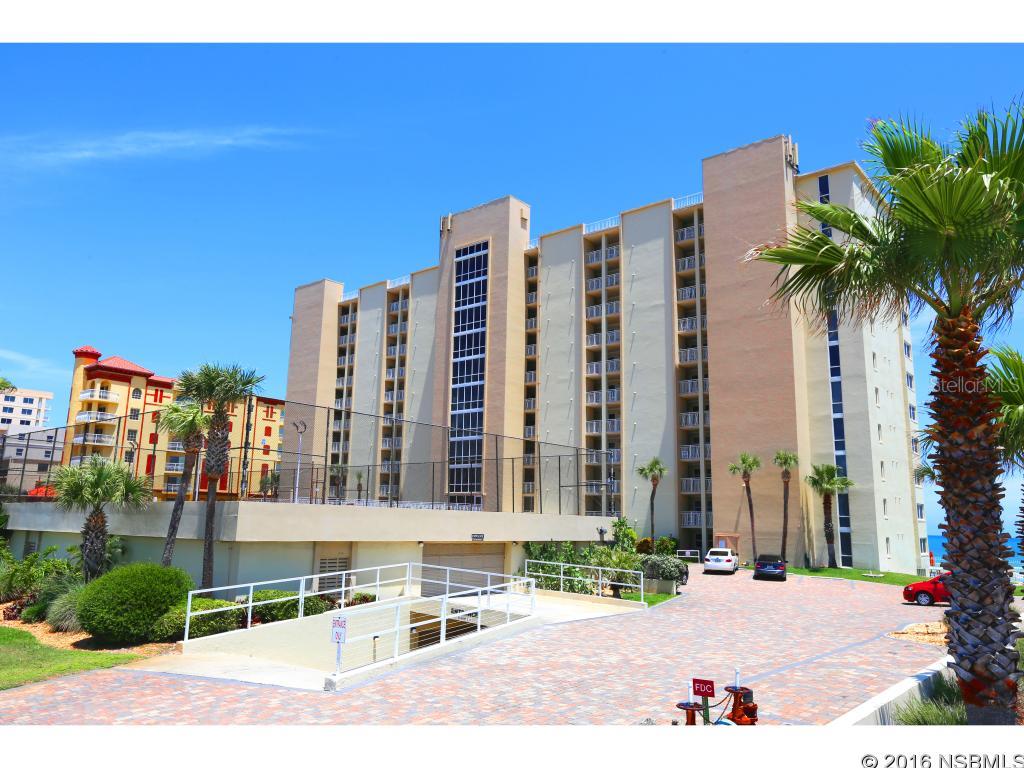 DIRECT OCEANFRONT 6TH FLOOR 2BR/2BA FULLY FURNISHED and REMODELED CONDO on NO DRIVE BEACH!  AWESOME OCEAN AND RIVER VIEWS!!  GRANITE KITCHEN WITH BAR SEATING, CROWN MOLDING, NEW WINDOWS & SLIDING DOORS!  OCEANFRONT BALCONY HAS ACCESS FROM LIVING ROOM & MASTER BEDROOM.  PRIVATE LAUNDRY/STORAGE ROOM.  AMAZING SUNRISES & SUNSETS!!  PET FRIENDLY UNDER 20 LBS.   MAXIMIZE YOUR INCOME POTENTIAL WITH 1 WEEK MINIMUM RENTAL PERIOD and ON-SITE MANAGEMENT!!  Amenities include secure & assigned parking, Oceanfront fitness center, tennis courts, oceanfront pool with paver deck & gas grill.  Close to Ponce Inlet, Port Orange & Daytona Beach & approx. one hour to Orlando, St. Augustine, Cape Canaveral and other popular destinations. ;LocationDescription: Condo ;Water: City