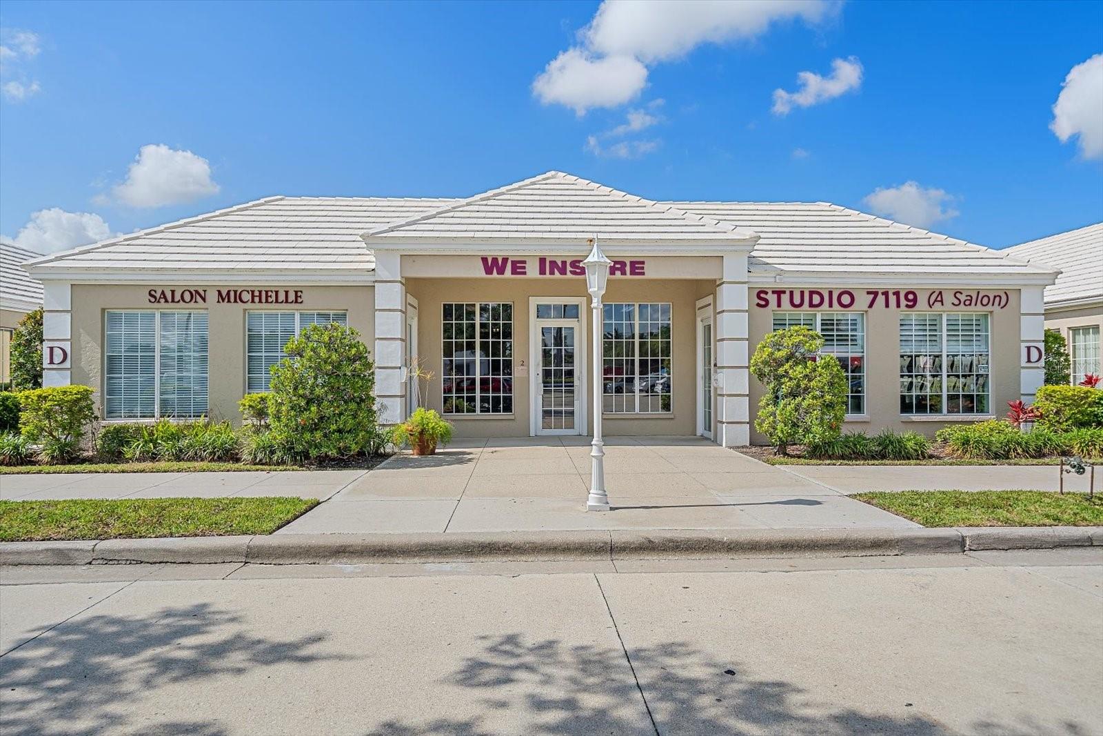 Position your business for success with this well-appointed 1,152± SF office/retail condominium located in Building D, Unit 2 of Lakeshore Village Plaza in Sarasota, Florida. This versatile commercial space offers an open and flexible floor plan designed to accommodate a wide variety of professional office, medical, wellness, retail, showroom, or service-based businesses.

The interior features high ceilings, abundant natural light, attractive flooring, and a spacious open workspace that creates a bright, welcoming environment for employees and clients alike. A large private office or conference room provides an ideal setting for executive offices, meetings, or collaborative work, while two private restrooms—including one with a shower—add convenience and functionality for business owners and staff.

Whether you're looking to establish your own business location, expand your operations, or invest in commercial real estate, this move-in-ready office condo offers exceptional flexibility in one of Sarasota's most centrally located business districts. Conveniently situated on Clark Rd just minutes from I-75 and Siesta Key.

Don't miss this opportunity to own a professional commercial condominium in the heart of Sarasota with a layout designed to support today's evolving business needs.