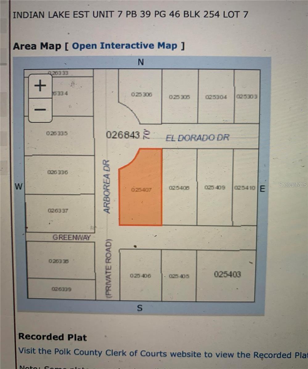 INDIAN LAKE ESTATES - Land