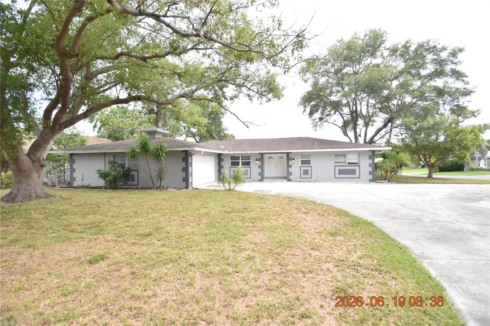 3 Bedroom, 3 Bath Largo home with 2461 sq ft of living space.
Great Largo location - just 5-10 minutes to area beaches.
Large circular driveway, perfect if you have a boat.
Corner lot offers plenty of room.
Freshly painted and ready for your finishing touches.
Grand foyer entrance features a unique stone half wall capped with granite.
Extra wide 2 car garage with full bathroom.
Fenced yard to keep the kiddos corralled.
Large laundry room with storage and utility sink.
Lovely wood laminate flooring throughout is sure to accentuate your décor.
Light filled living area with adjacent dining room and glass sliders leading to the Florida room.
Dining area off the kitchen for meal time!
Updated kitchen with plenty of cabinet and counter space, granite counters, kitchen island and tile backsplash.
Stainless steel kitchen appliances include side-by-side refrigerator, glass-top stove, and dishwasher.
Finished Florida room its great for entertaining.
Large master suite with duel closets and private bathroom.
The master bath features a sunken shower/tub combo.
Secondary bedrooms both have walk-in closets.
Window blinds for light control and privacy.
Ceiling fans will be sending you a cool breeze.
Central heat & air for to keep you comfy year round.
Washer/Dryer CONNECTIONS for your convenience.
Convenient to plenty of shops, schools and dining.
Utilities are separate and tenant responsibility.
Lawn care is separate and tenant responsibility.
DONT FORGET TO CHECK OUT THE FULL WALKTHROUGH VIDEO AT OUR WEBSITE!!
Please note the grill flu has been barded up, the indoor grill cannot be used.
