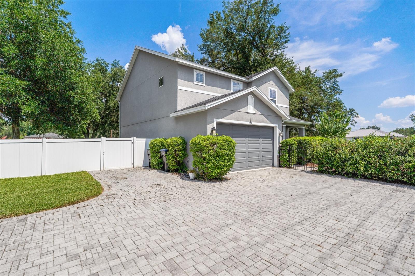 Welcome to 4723 Conway Road! This beautifully upgraded home has 4 bedrooms, 2.5 baths plus an office.  Locate on an oversized lot with plenty of room to relax, entertain and truly enjoy everything the lifestyle has to offer.
Built in 2020, this home is loaded with upgrades: gorgeous ceramic tile throughout the first floor, granite countertops, window treatments and stylish light fixtures accent the open floor plan. The kitchen has a focal point island with contrasting color cabinets, soft close drawers and doors, stainless steel appliances (including a brand-new fridge) and a large walk-in pantry. The spacious primary bedroom has 2 walk-in closets and ensuite bathroom featuring dual sinks, and a sleek frameless glass shower for a spa-like feel.
Outside, you'll find a fenced front yard with black fencing and a privacy hedge, gutters with leaf guard installed, and an expansive rear yard complete with privacy fencing, a patio that features a wall-mounted television including a Storm Shell cover, and a cozy fire pit area — perfect for quiet evenings or get-togethers. Additional peace of mind comes with a new AC unit (installed December 2025, 10-year warranty), complete irrigation system and perimeter termite protection with an active termite bond. A security system and attached 2-car garage provides extra convenience and safety.
Best of all, there's NO HOA, and you're conveniently located near restaurants and shopping, with easy access to the airport and major highways.