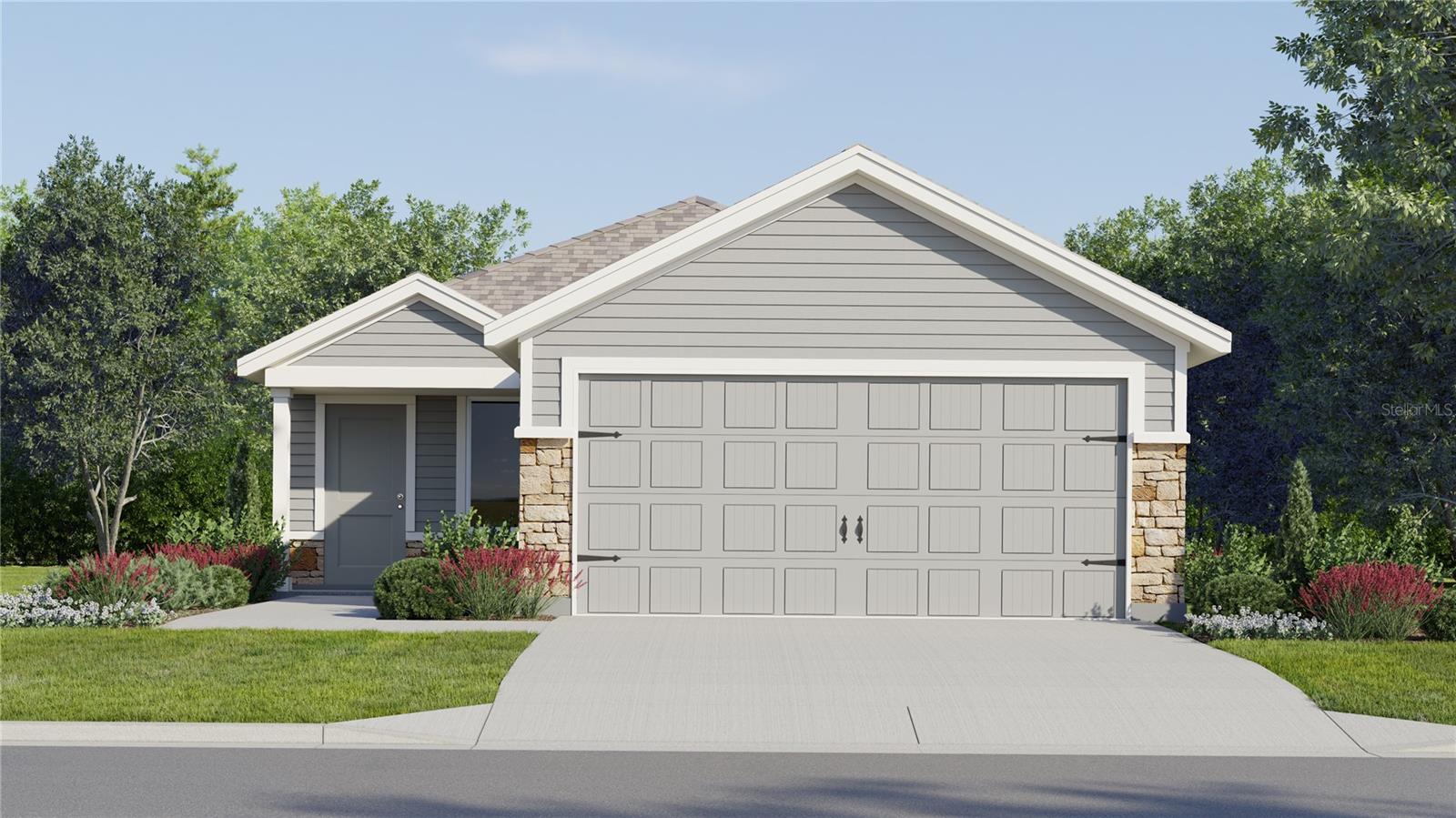 Under Construction. This new four-bedroom home offers convenient single-story living. An open-concept floorplan maximizes interior space and encourages seamless transitions between a modern kitchen, elegant dining room and comfortable family room. Three secondary bedrooms are tucked away to the side of the home, while a luxurious owner’s suite is nestled into a private rear corner, complete with a full bathroom and walk-in closet. Crosswinds is an amenity-rich masterplan community of new single-family homes, located in Haines City. Amenities include: a resort style pool, clubhouse, dog park, walking trails, basketball court and soccer field.
Close to major roads, parks, Advent Health Heart of Florida, restaurants, shopping.