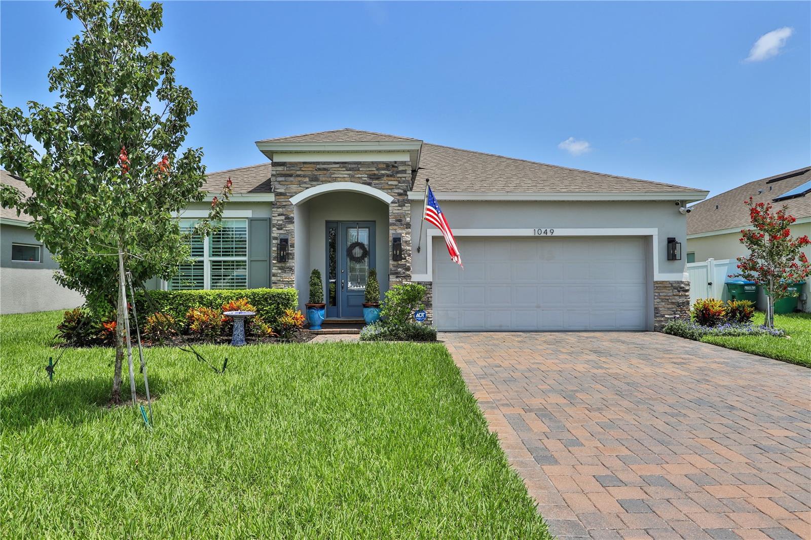Outstanding 4-Bedroom, 3-Bath Home with Waterview – Move-In Ready!

Don't miss this beautiful 4-bedroom, 3 full-bath single-story home featuring a desirable split floor plan and stunning waterview! Designed with comfort and accessibility in mind, this spacious home offers an open-concept layout filled with natural light.

The heart of the home is the oversized, updated kitchen, complete with stainless steel appliances, abundant counter space, and an extra-large pantry—perfect for cooking, entertaining, and everyday living. The kitchen overlooks the inviting family room, where you'll enjoy cozy evenings by the electric fireplace.

Additional features include:
-Spacious open-concept floor plan
-High ceilings and elegant 8-foot doors
-Beautiful laminate flooring throughout
-Updated window shutters
-Tankless water heater
-Wheelchair-accessible design
-Large backyard with plenty of room to relax or entertain
-Move-in ready condition

This exceptional home combines modern updates, thoughtful design, and beautiful water views in one incredible package.
Hurry—this one won't last! Schedule your private showing today!
