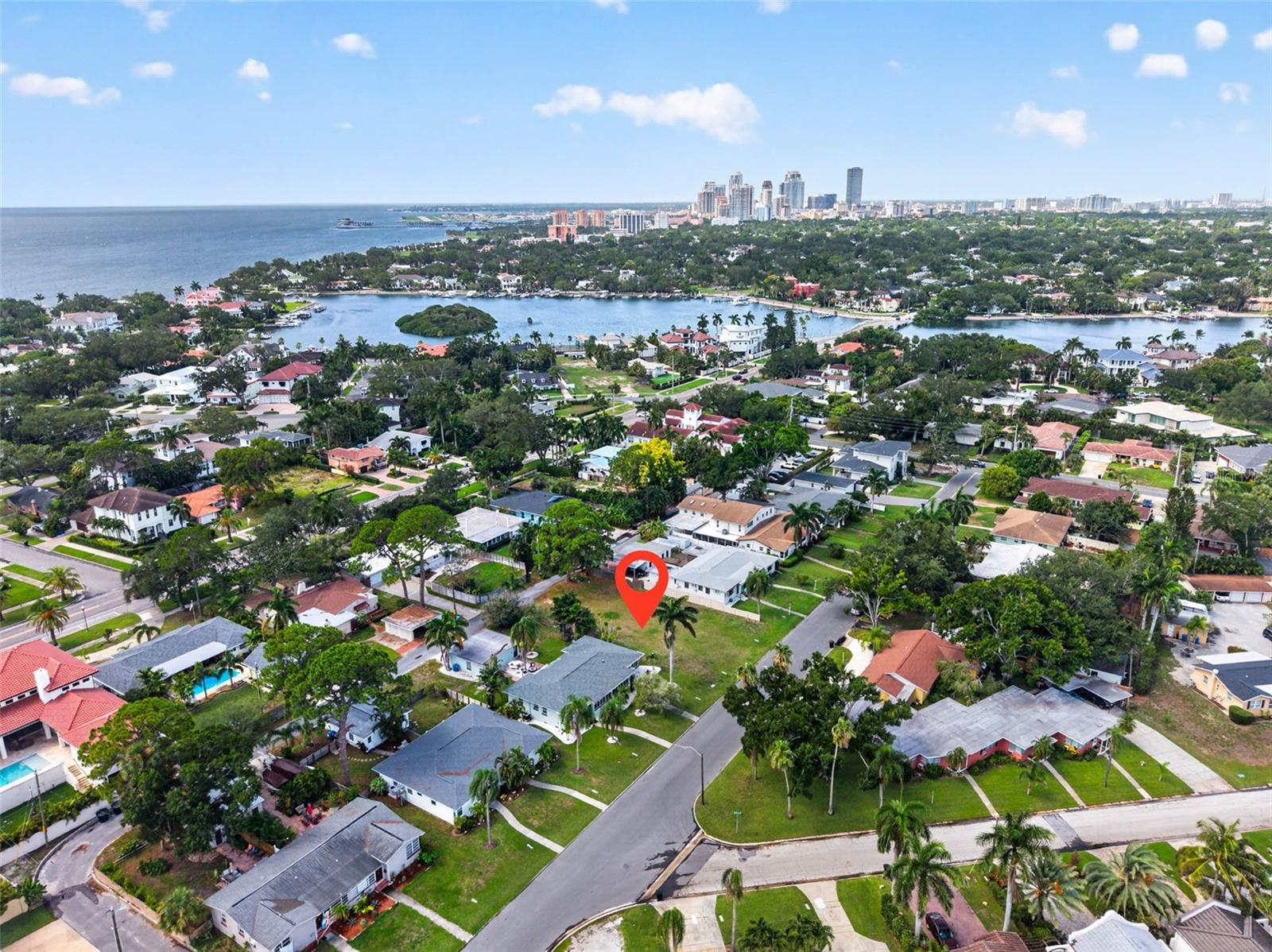 BUILD YOUR VISION IN THE HEART OF SNELL ISLE! Exceptional development opportunity on a 77 x 128 vacant lot located on picturesque Mateo Way NE in one of St. Petersburg's most established neighborhoods. Featuring convenient alley access, this property offers the potential for two townhomes or multifamily development of up to 10 units, subject to buyer verification and City approval. Enjoy an unbeatable location just a short stroll from the waterfront, the Vinoy Golf Club, parks, and everything vibrant downtown St. Petersburg has to offer, including award winning dining, shopping, museums, and entertainment. Approved building plans are readily available upon request for buyers who wish to bring the current vision to life, or take advantage of the opportunity to design a completely custom project from the ground up. Whether you're a builder, developer, or investor, this property offers outstanding flexibility in one of St. Petersburg's most desirable locations.