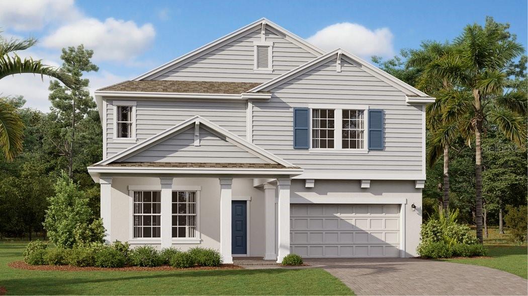 Under Construction. The Peabody is Lennar’s standout complete with five bedrooms, three bathrooms and a three car garage. Families will love the ample living space provided by the large family room and flex space located off the foyer. The kitchen features a breakfast nook and overlooks the covered patio. There is also an office and a game room. With “Everything’s Included”, luxury and value go hand in hand. New highly energy efficient homes feature 42” cabinetry, quartz countertops in both kitchen and bathrooms, new appliances, state of the art security system, and expansive covered lanais to enjoy your gorgeous views and much more! This brand new home is in the beautiful 24hr manned gated golf club community of Providence offering their residents luxury resort-like amenities. Providence is the Hidden Jewel of Davenport with elegance at every turn. The community was designed with active families in mind. Amenities include a fully-equipped fitness center, tennis courts, a resort-style swimming pool, lap pool, walking trails, tot lot, dog park, restaurant, Pro Shop and much more! The Michael Dasher designed, 18-hole course covers 7,046 yards and features championship tees and immaculately maintained greens. The in-house restaurant offers breakfast, lunch & dinner options with amazing views of the golf course. Minutes from mayor highways and theme parks.