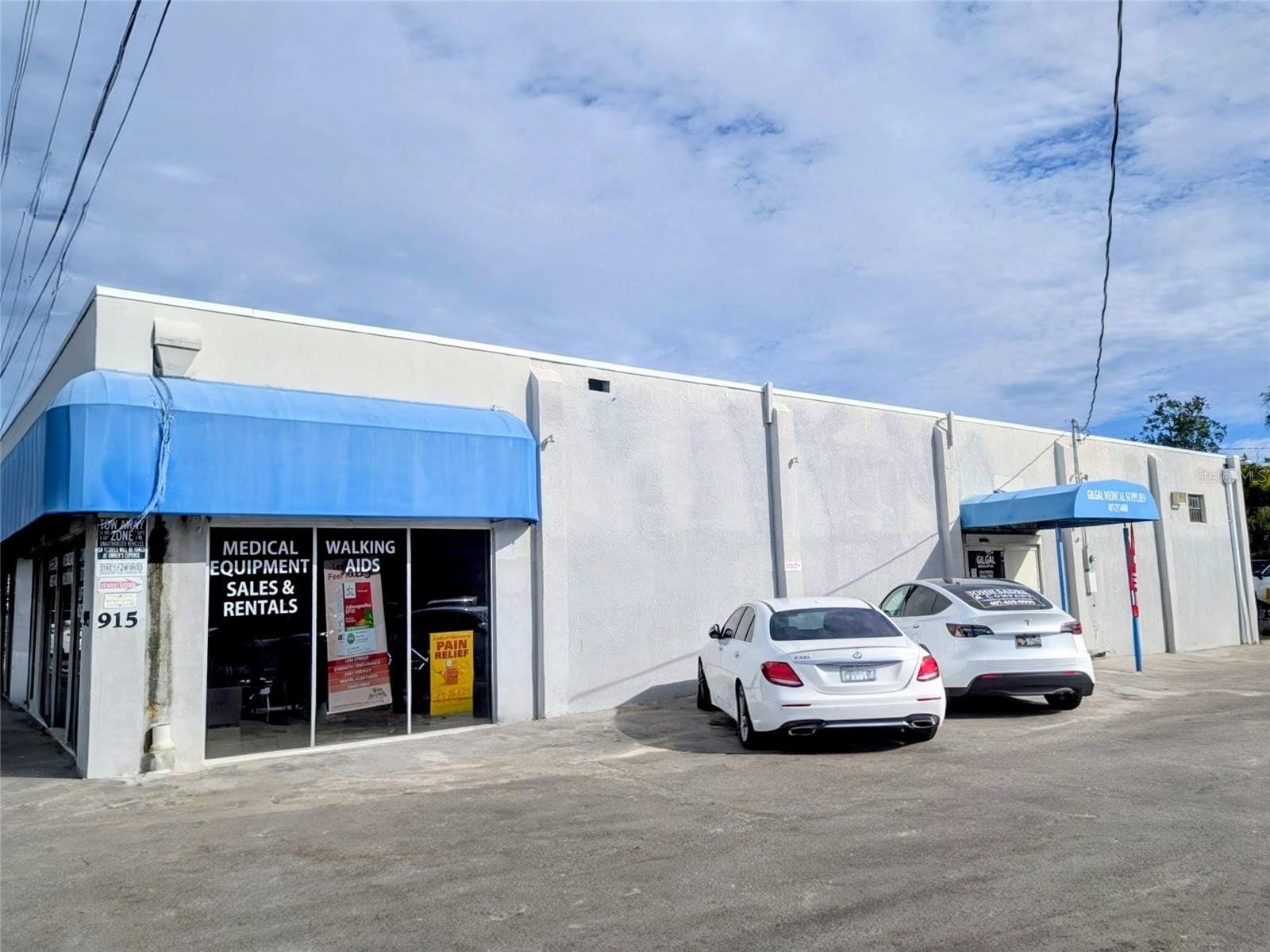 Prime SODO District location with over 100 ft of frontage on S. Orange Ave, offering exceptional visibility in Orlando’s top medical corridor. Walking distance to Orlando Health – ORMC. Ideal for medical, wellness, or high-visibility retail uses.

Former Colonial Medical Supplies building with rear-entry warehouse, ample parking, and quick access to I-4 and Hwy 408. A rare opportunity for a centrally located property with strong visibility, versatility, and redevelopment potential. Tenant is month-to-month. Included 1,200 FT of mezzanine for storage.