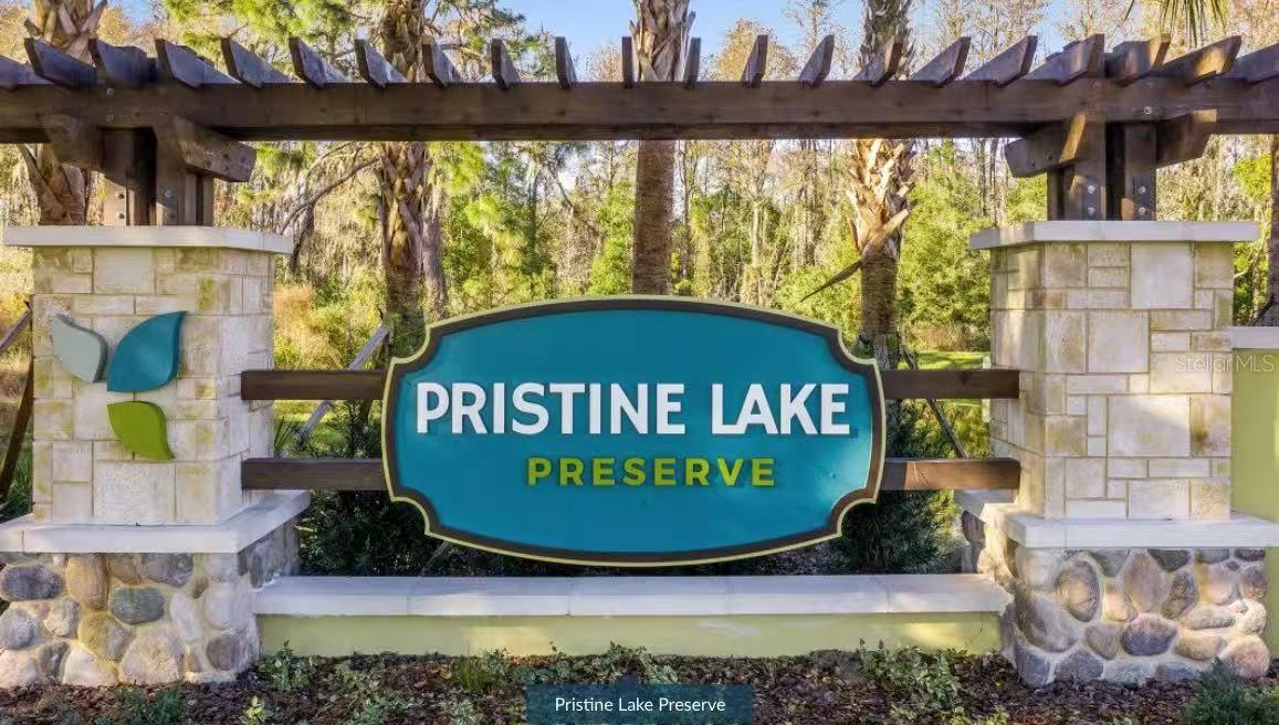 PRISTINE LAKE PRESERVE - Residential