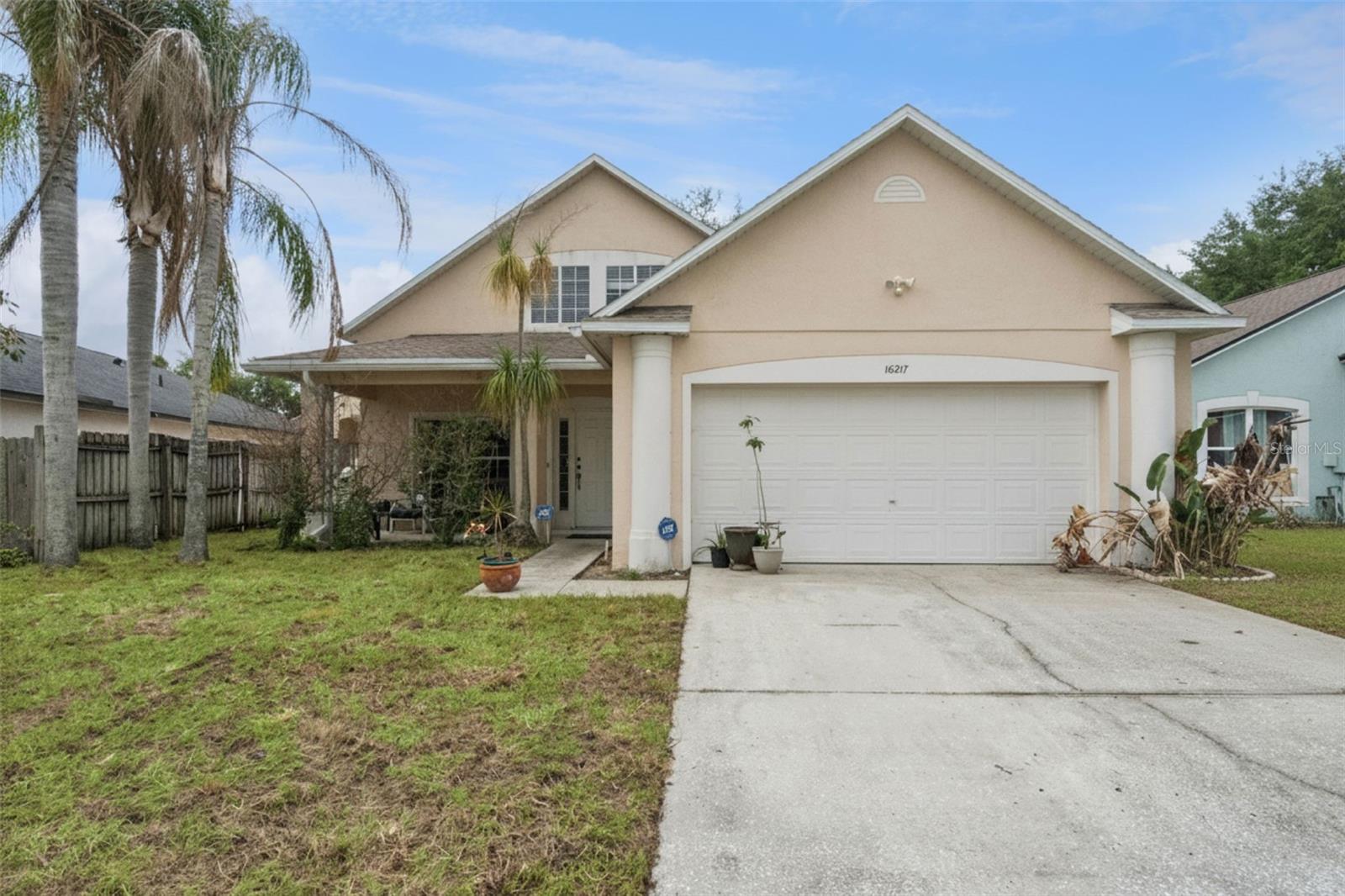This 4-bedroom, 2-bathroom single-family home in the Eagleridge community of Clermont offers 1,336 square feet of living space and a screened pool, making it a practical option for buyers seeking a primary residence, vacation property, or investment opportunity. Built in 2001 and located in Flood Zone X, the property also features a 2-car garage and a first-floor primary bedroom for added convenience.

Inside, the layout provides four bedrooms and two full bathrooms with the primary suite located on the main level. The floor plan is designed for everyday living with functional living spaces and flexibility for a variety of household needs. Buyers looking for a home they can personalize will appreciate the opportunity to update and make the space their own.

Outside, the screened pool creates a private setting for relaxing, entertaining, or enjoying Florida's year-round outdoor lifestyle. The front yard has been refreshed with new sod, contributing to the home's curb appeal. The 6,144-square-foot lot offers manageable outdoor space while still providing room to enjoy the property.

Located in Clermont, this home may appeal to buyers seeking flexibility for personal use or investment purposes. The property is being sold as-is, presenting an opportunity for those looking to add value through improvements while benefiting from an established neighborhood location.

Motivated seller. Schedule your showing to explore the potential this Clermont pool home offers.