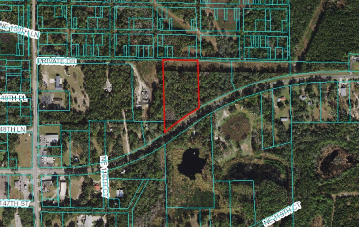 5.8 acres of commercial property located in an area ready for new business. Possible highest and best uses for the
property may include retail, offices & service oriented business. i.e. grocery store, drug store, bank, car care
center, animal hospital, tack/feed store, restaurant, car wash, mini storage, etc. The nearest full-scale grocery
store or drug store is 15 miles away. The area is also in need of a bank, and restaurants.

The property is zoned B-5, with a commercial land use designation according to Marion County Future Land Use map.