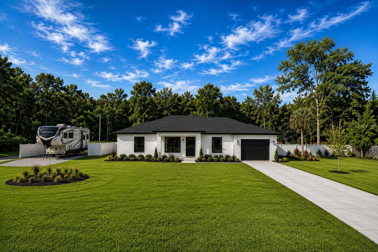 Under Construction. Eligible for 100% financing!! Brand New Home in Golf Course Community with no HOA fees!! 

Estimated Completion July 2026! 

Get this home ZERO DOWN  or Up to $10,000 towards Closing Cost/Rate Buy Down with preferred Lending.

Photos are of a model home. Actual finishes, colors, and features may vary.

Welcome to this beautiful Half Acre New Construction Home, sitting next to the Chiefland Golf & Country Club. This 3-bedroom, 2-bathroom home with a 1-car garage offers the perfect combination of modern living and small-town charm.

Near Manatee Springs State Park and several public boat ramps leading directly into the Suwannee River. Less than five mins from Walmart and other shopping. 

The open-concept floor plan creates a bright and inviting living space, ideal for both everyday living and entertaining. The kitchen features GRANITE countertops, Stainless Steel Appliances, Washer and Dryer, and ample cabinet space. The spacious primary suite includes a private bathroom and walk-in closet, while two additional bedrooms provide flexibility for family, guests, or a home office.

Property includes RV hookup, offering added convenience for recreational vehicle parking.

Enjoy modern finishes throughout, energy-efficient construction, and the freedom of no HOA restrictions. Whether you're a first-time homebuyer, looking to downsize, or seeking an investment opportunity, this home checks all the boxes.

Conveniently located just steps from the Chiefland Golf & Country Club and minutes from shopping, dining, schools, and outdoor recreation, this property offers a lifestyle of comfort, convenience, and value.

Secure your new home today and be among the first to enjoy this growing Chiefland community.
