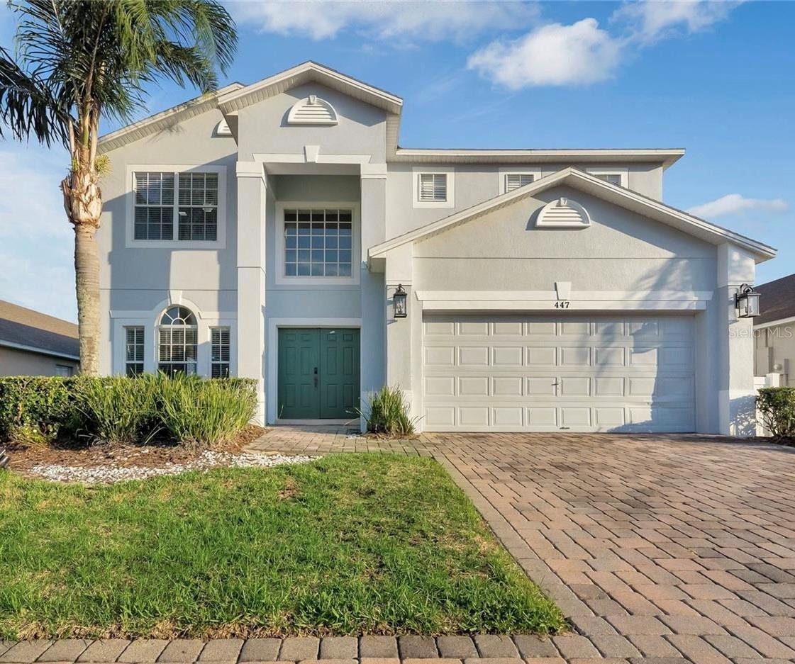 Welcome to the sought-after West Haven community! You'll be delighted by this recently renovated 2-story home featuring 4 bedrooms, 3.5 bathrooms, and a 2-car garage (currently used as a game room). The open floor plan is perfect for entertaining, with a formal dining area seamlessly connecting to the newly remodeled kitchen and family room, providing over 2,200+ sq ft of elegant living space filled with abundant natural light. Numerous recent upgrades, such as new pool equipment, a modern water system, updated bathroom vanities, new flooring, a 2021 roof, and more, enhance the property. Ideally located just outside Champions Gate and conveniently near major theme parks, including Disney World, this exceptional home is ready for its new family or savvy investor. Don't wait; schedule a viewing today!