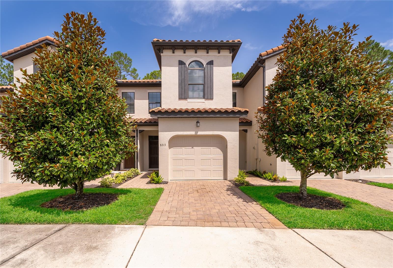 Welcome to this beautifully furnished 3-bedroom, 2.5-bath townhome in the gated community of The Fountains, ideally located just minutes from ChampionsGate and Orlando's world-famous attractions. Currently operating as a successful short-term vacation rental, this turnkey property offers exceptional flexibility, making it the perfect opportunity for investors, vacation home buyers, or those seeking a full-time Florida residence. Short-term rentals are permitted and encouraged within the community, while long-term rentals are also allowed, giving owners multiple options to maximize their investment.

Inside, you'll find a thoughtfully designed open-concept floor plan that blends comfort and functionality. The well-appointed kitchen features granite countertops, solid wood cabinetry, stainless steel appliances, and a breakfast bar overlooking the spacious living and dining areas—creating the perfect gathering space for family and guests. Offered fully furnished, this home is truly turnkey and ready to continue welcoming vacation guests or become your own private Florida retreat.

Upstairs, all three bedrooms are thoughtfully positioned for privacy, including a spacious primary suite with an en-suite bath. Two additional guest bedrooms, a full guest bath, and a conveniently located upstairs laundry room complete the second floor, while a half bath downstairs adds convenience for everyday living and entertaining.

Step outside onto your private lanai and unwind while enjoying peaceful conservation views with no rear neighbors, offering a quiet setting to relax after a day at the parks, golf course, or community pool.

Residents of The Fountains enjoy access to resort-style amenities, including a community pool, fitness center, clubhouse, and playground, all within a beautifully maintained gated neighborhood. Conveniently located near ChampionsGate, I-4, world-class golf, shopping, dining, and Orlando's most popular attractions, this home offers the ideal combination of location, lifestyle, and income potential.

Whether you're looking for a proven vacation rental, a second home, or a permanent Florida residence, this beautifully maintained and fully furnished property is ready to exceed your expectations.